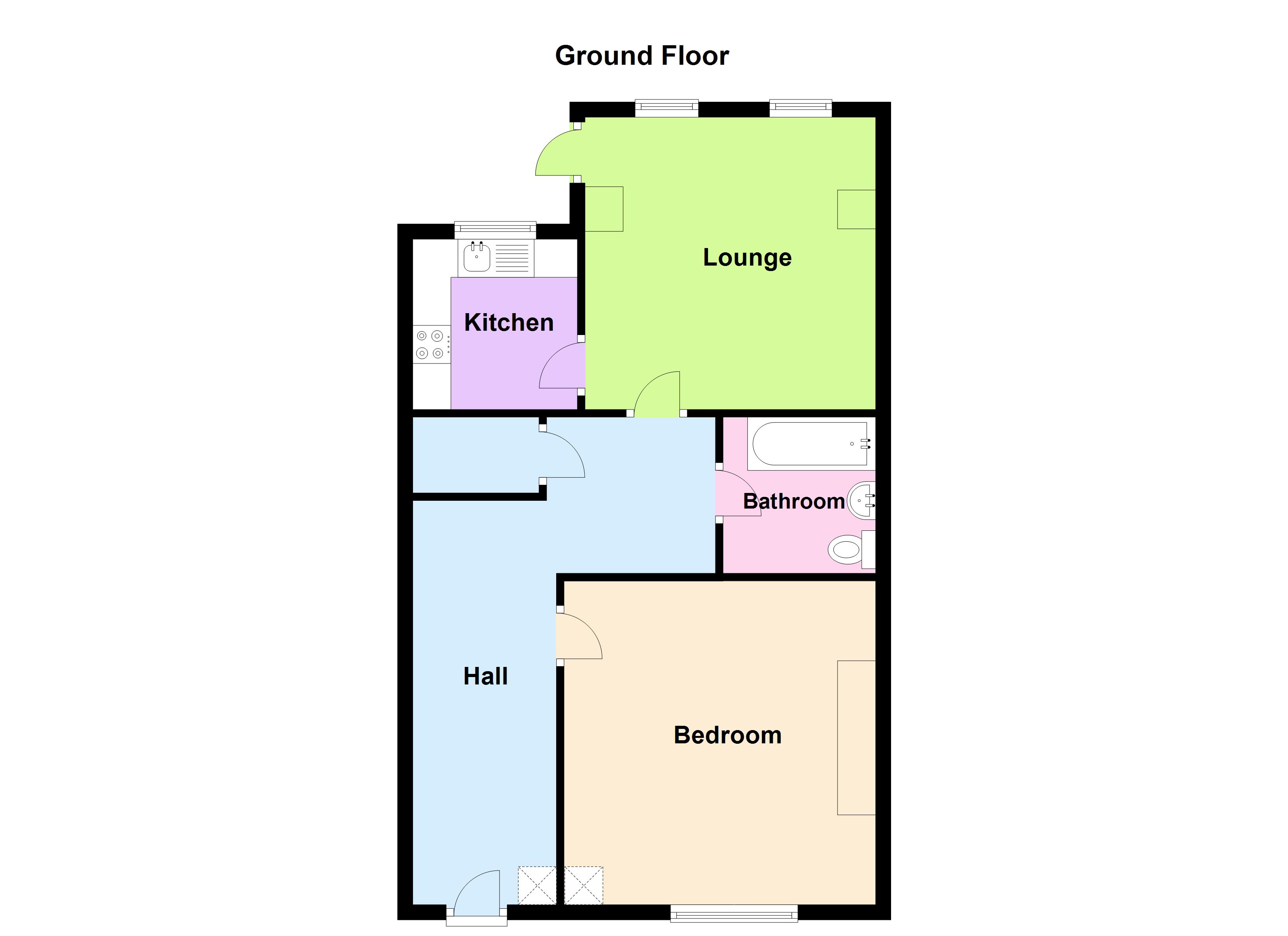 1 Bedrooms Flat for sale in Burch Road, Northfleet, Gravesend DA11