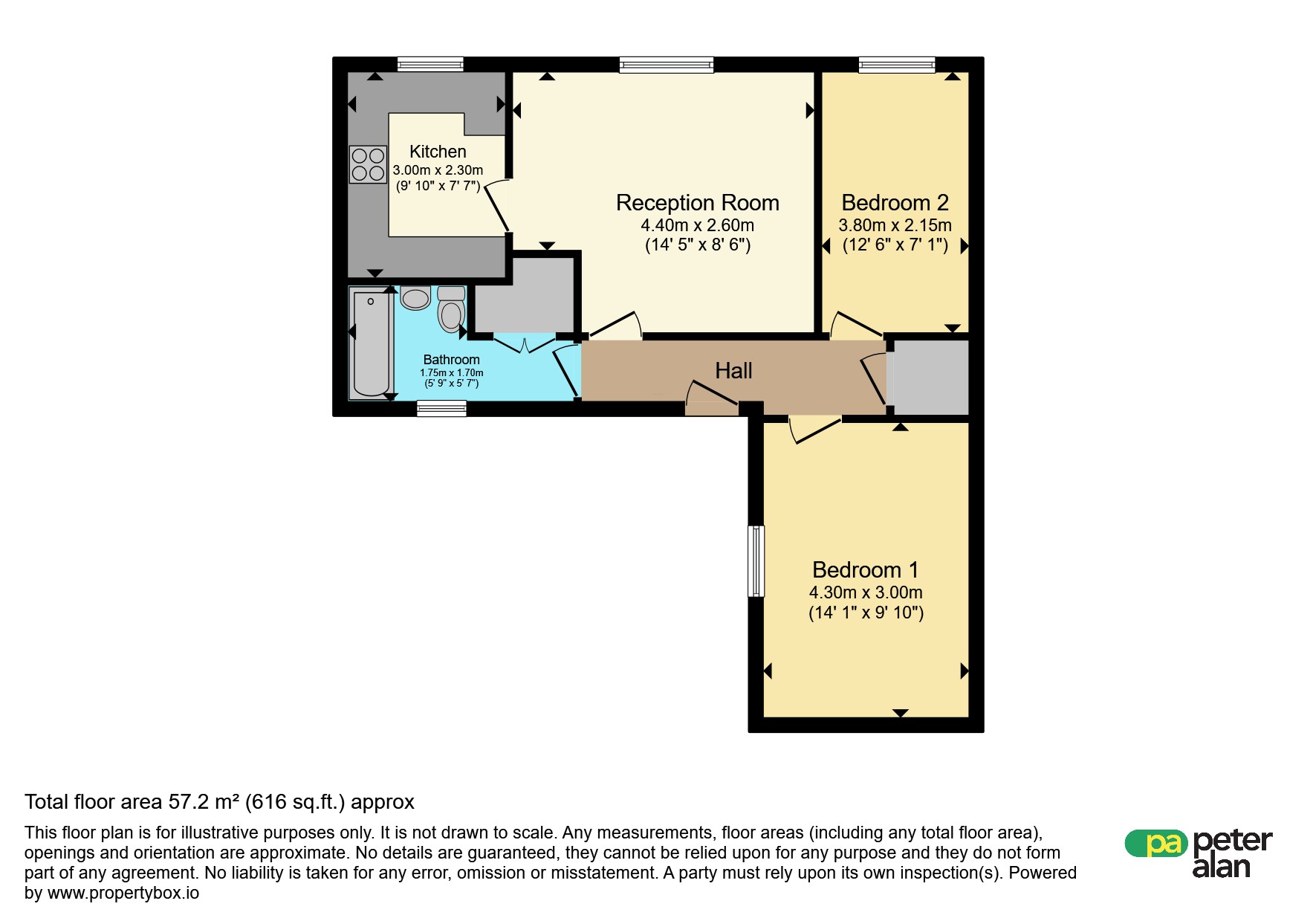 281, Maes-Y-Felin, Bridgend floorplan