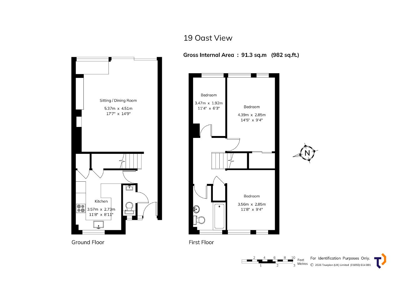 19, Oast View, Horsmonden floorplan