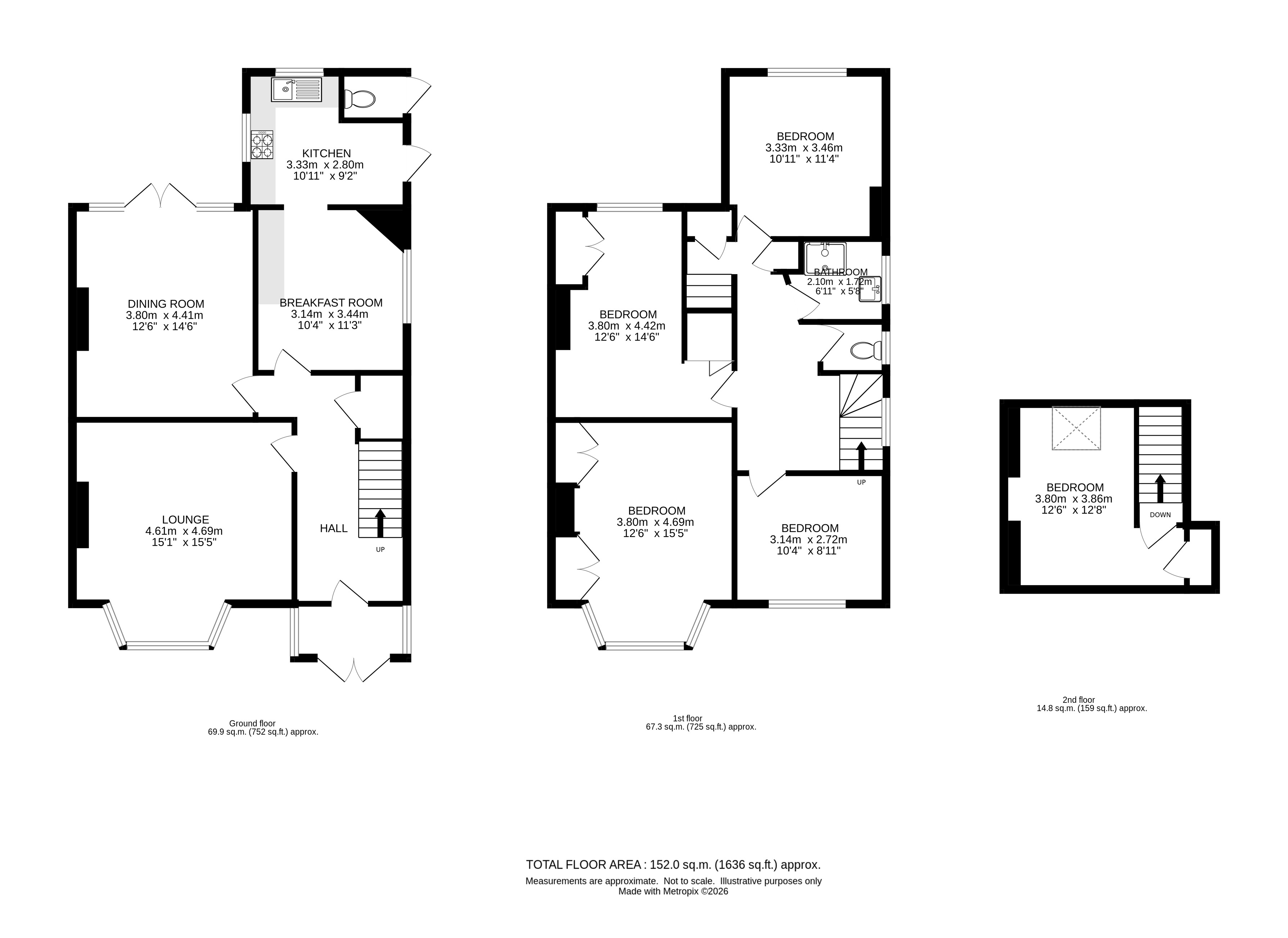 9, Salisbury Road, Carshalton floorplan