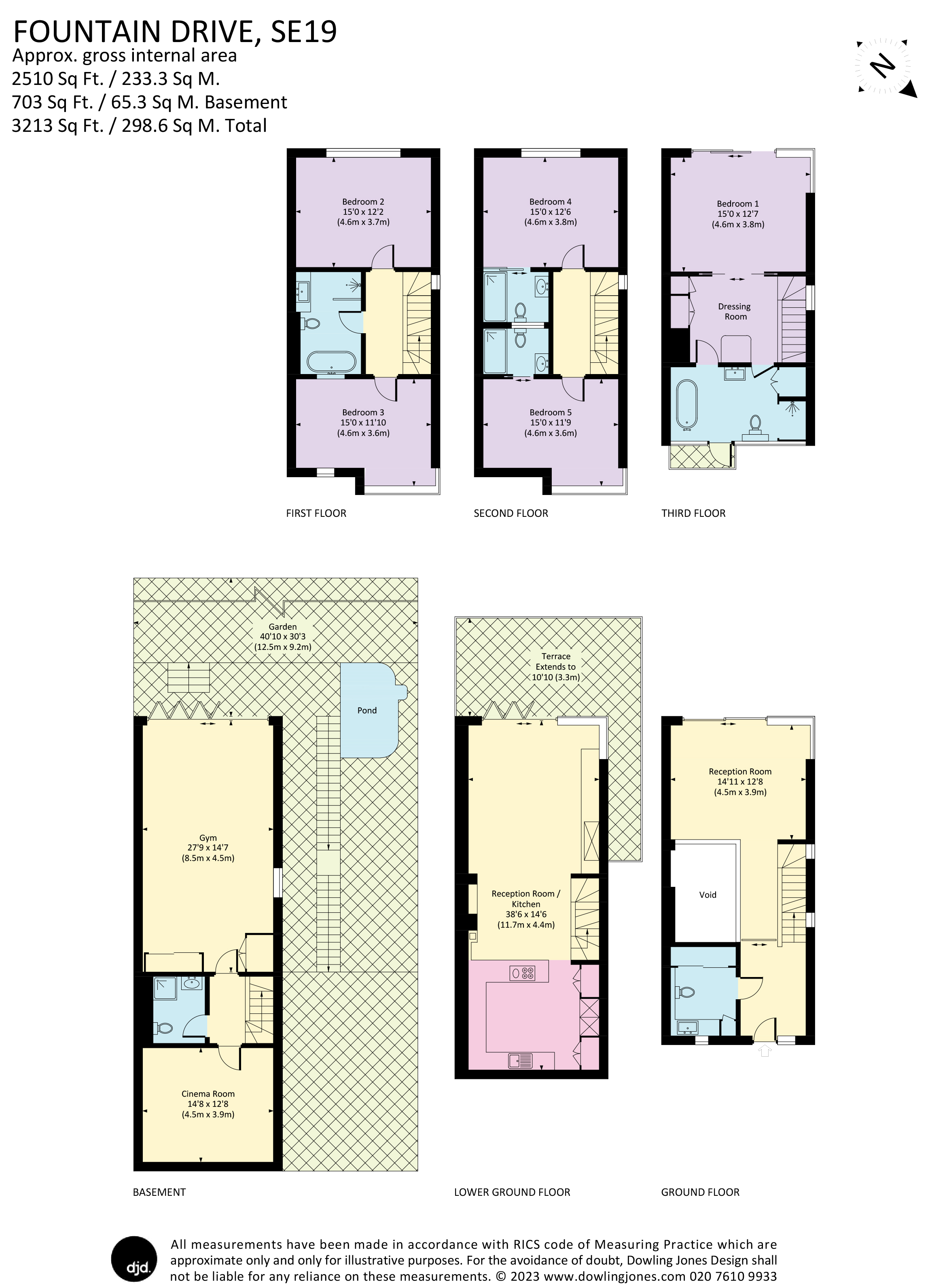 6, Edward Milner Terrace, London floorplan