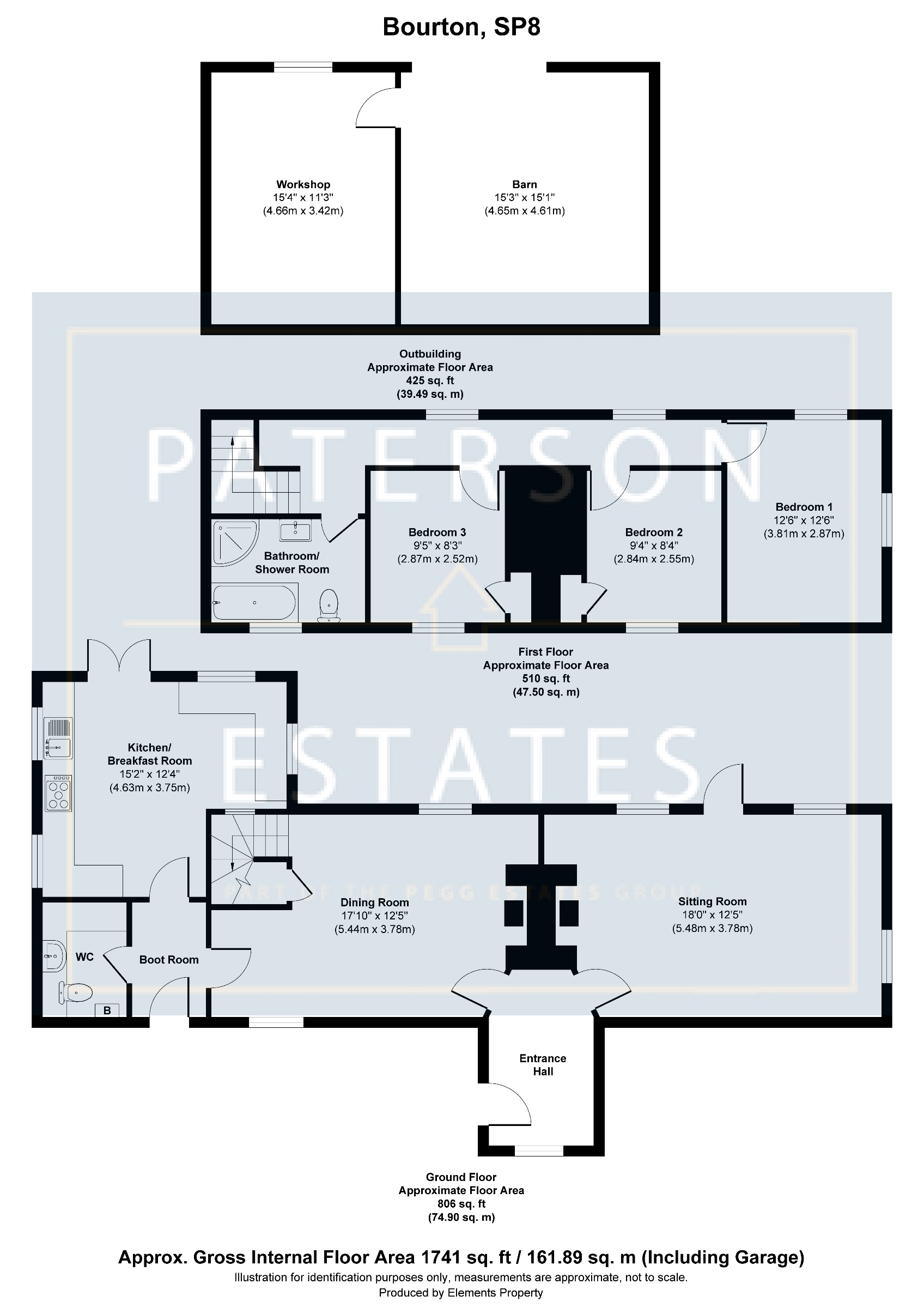 Rugby Cottage, Church Track, Gillingham floorplan
