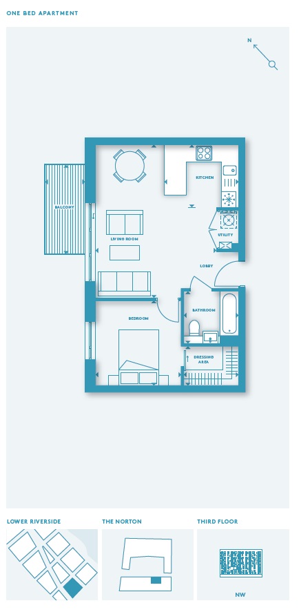 1 Bedrooms Flat to rent in John Harrison Way, London SE10