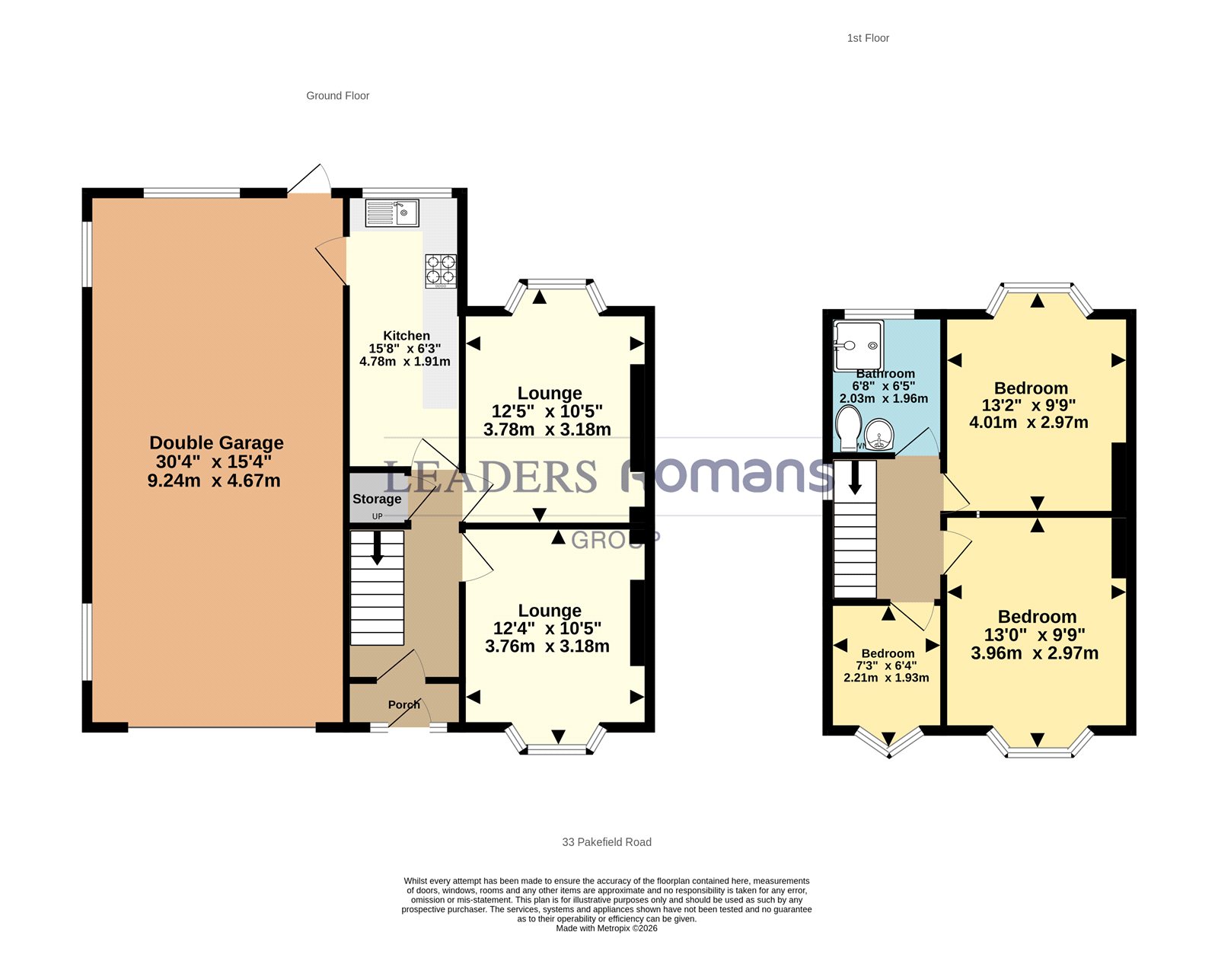 Pakefield Road, Birmingham floorplan