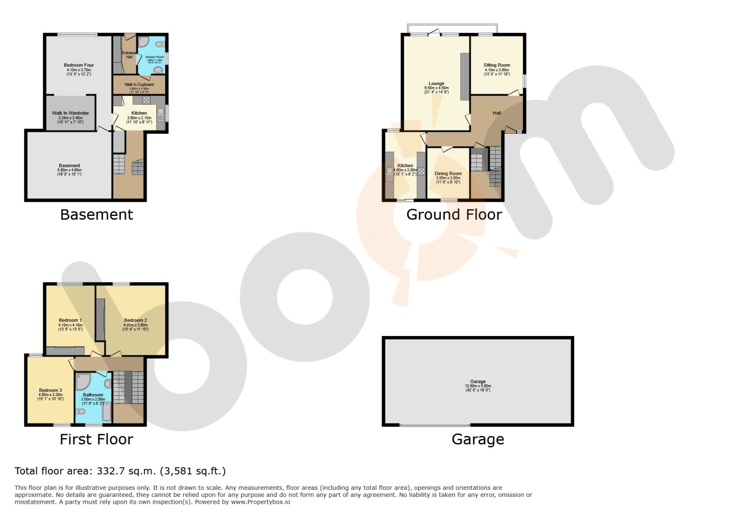56, North Street, Dalry floorplan