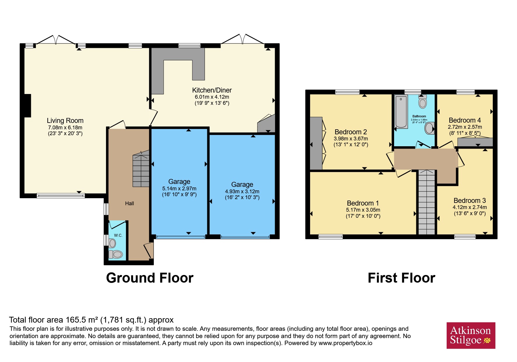 3, Beverley Close, Balsall Common floorplan