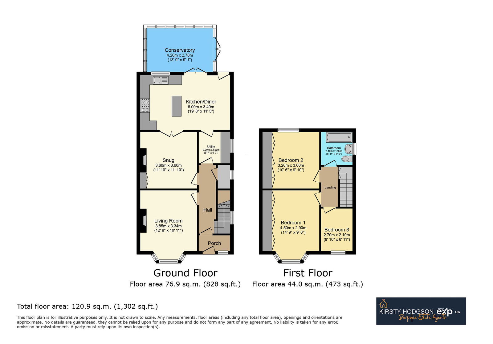 22, Moor Road, Prudhoe floorplan