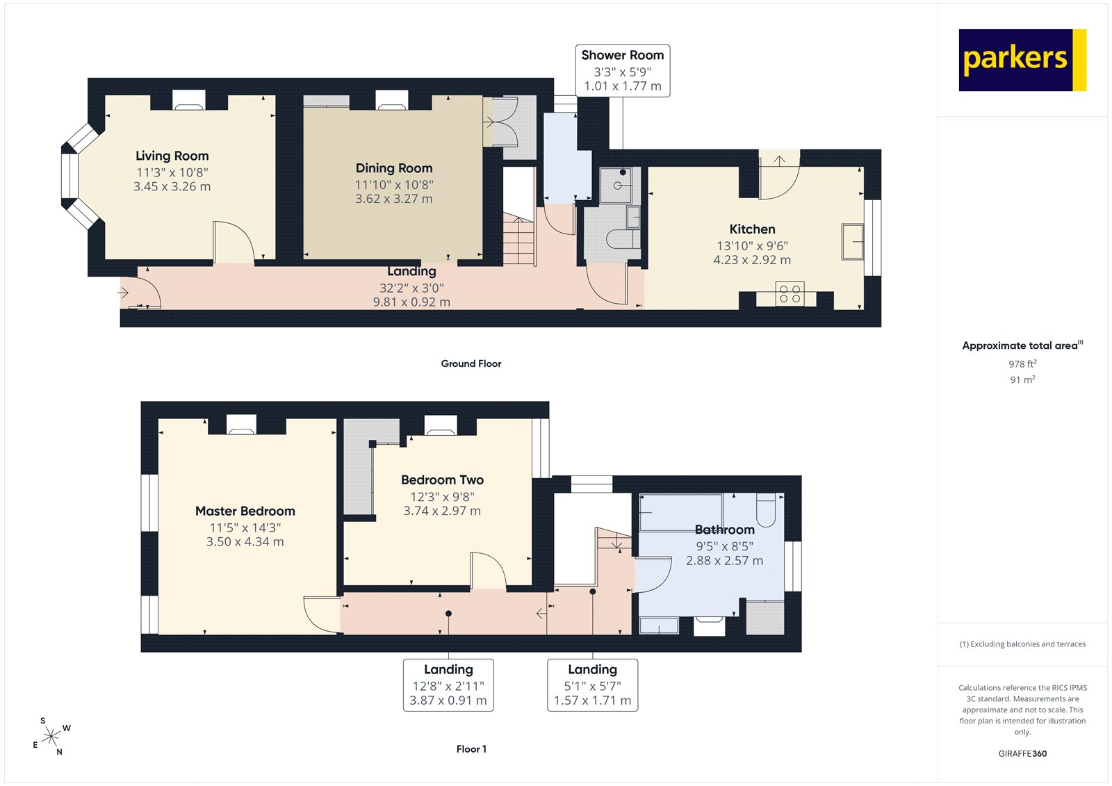 Cliddesden Road, Hampshire floorplan