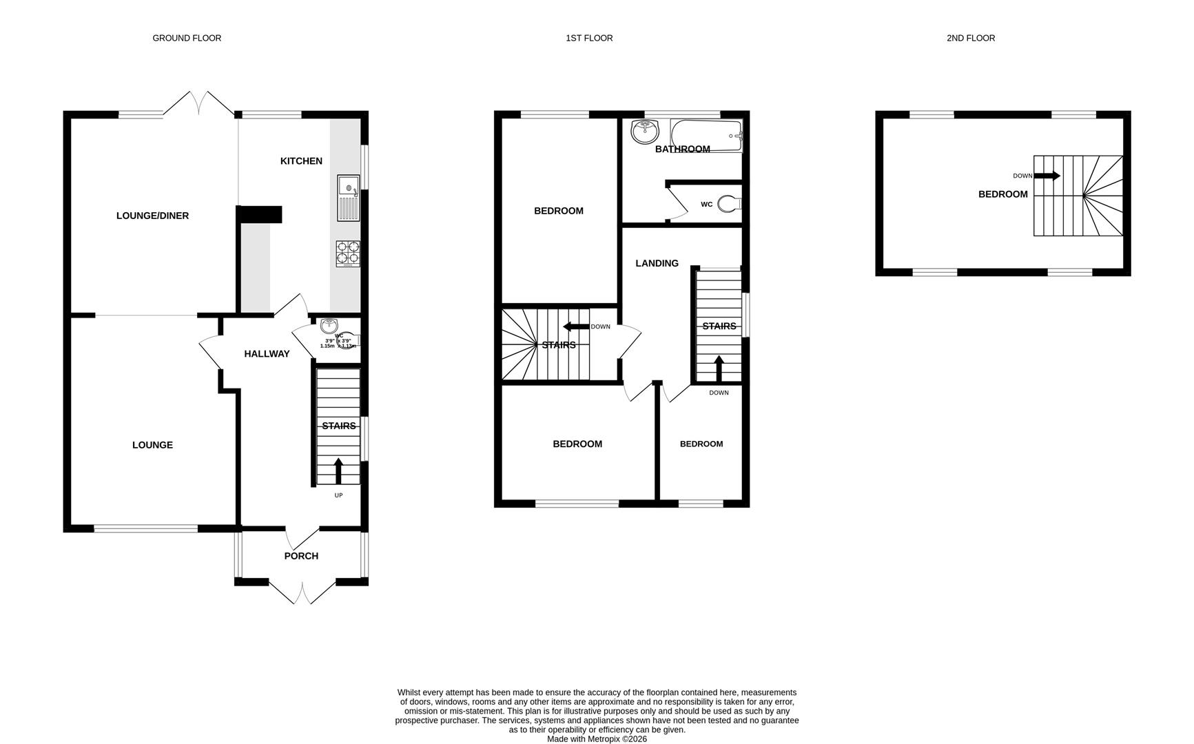 BUMPER, 9 Chitterfield Gate, West Drayton floorplan