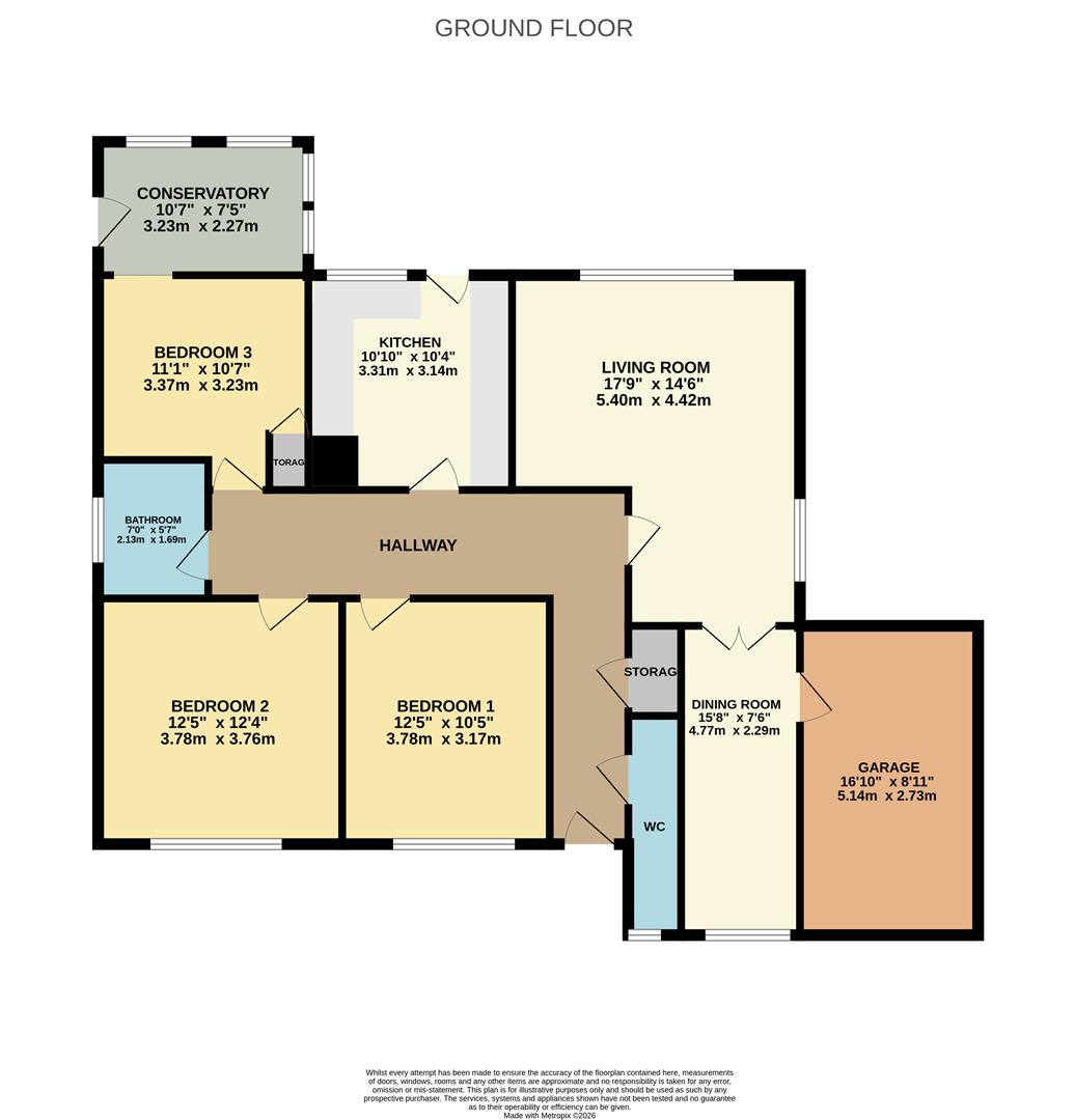 2, Deerswood Lane, Bexhill-On-Sea floorplan