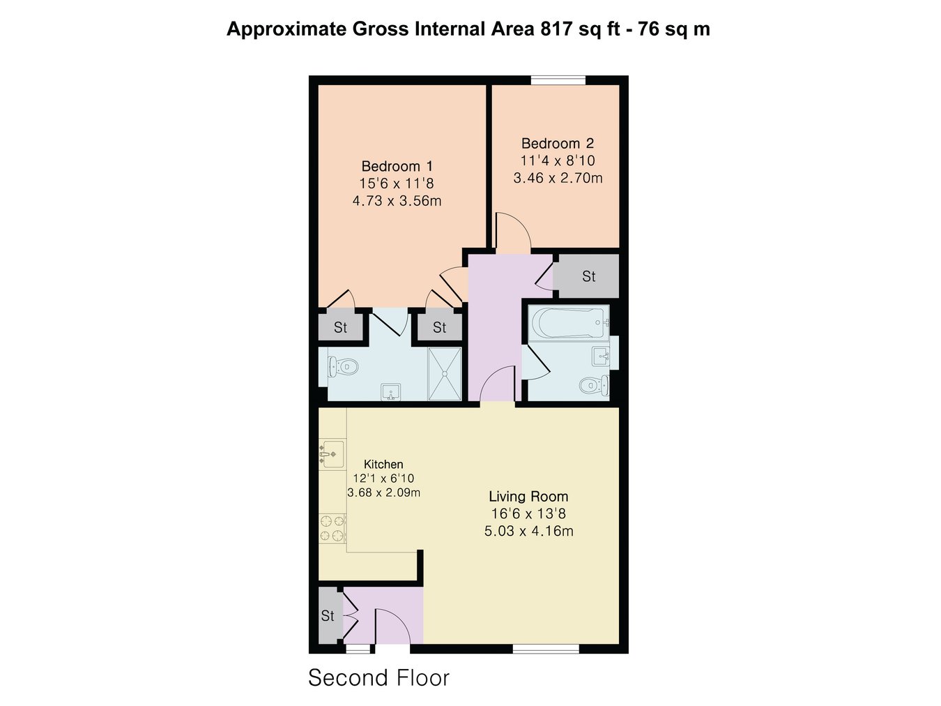 10, New Mills, Nailsworth floorplan
