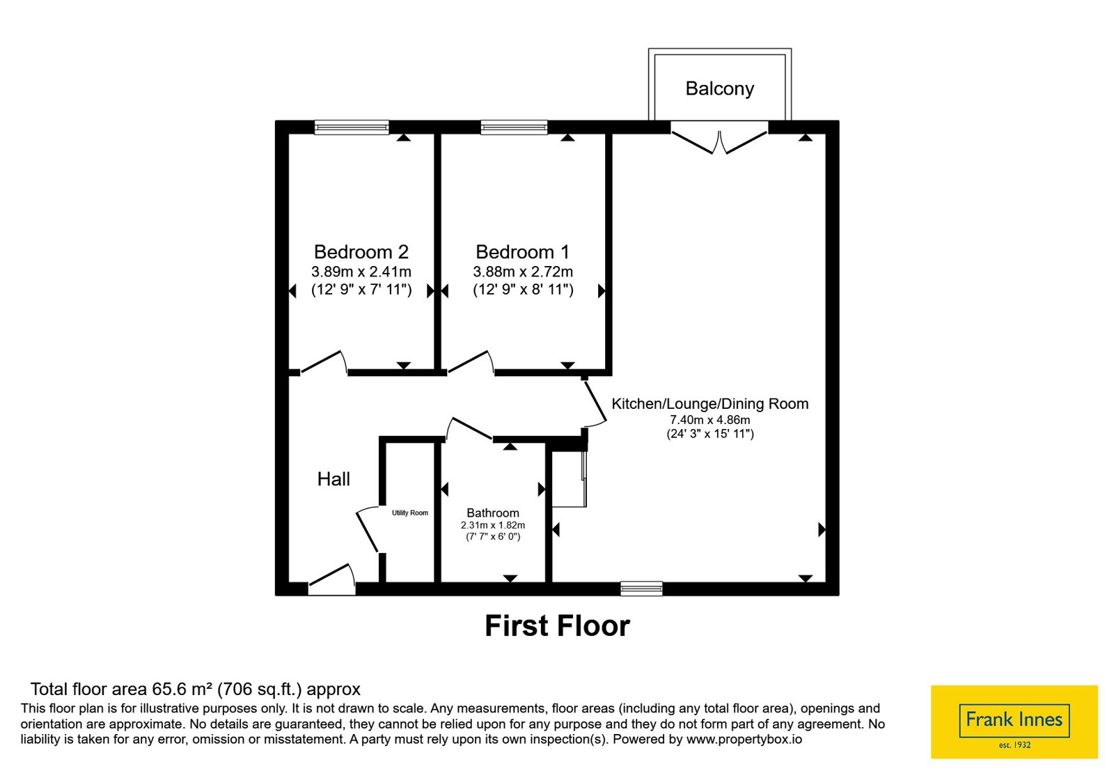 14, Castleward Boulevard, Derbyshire floorplan
