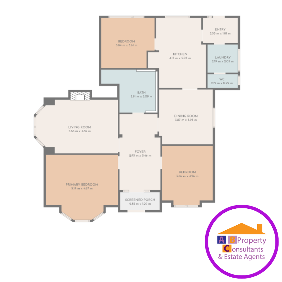 229 Sandyhills Road, Glasgow floorplan