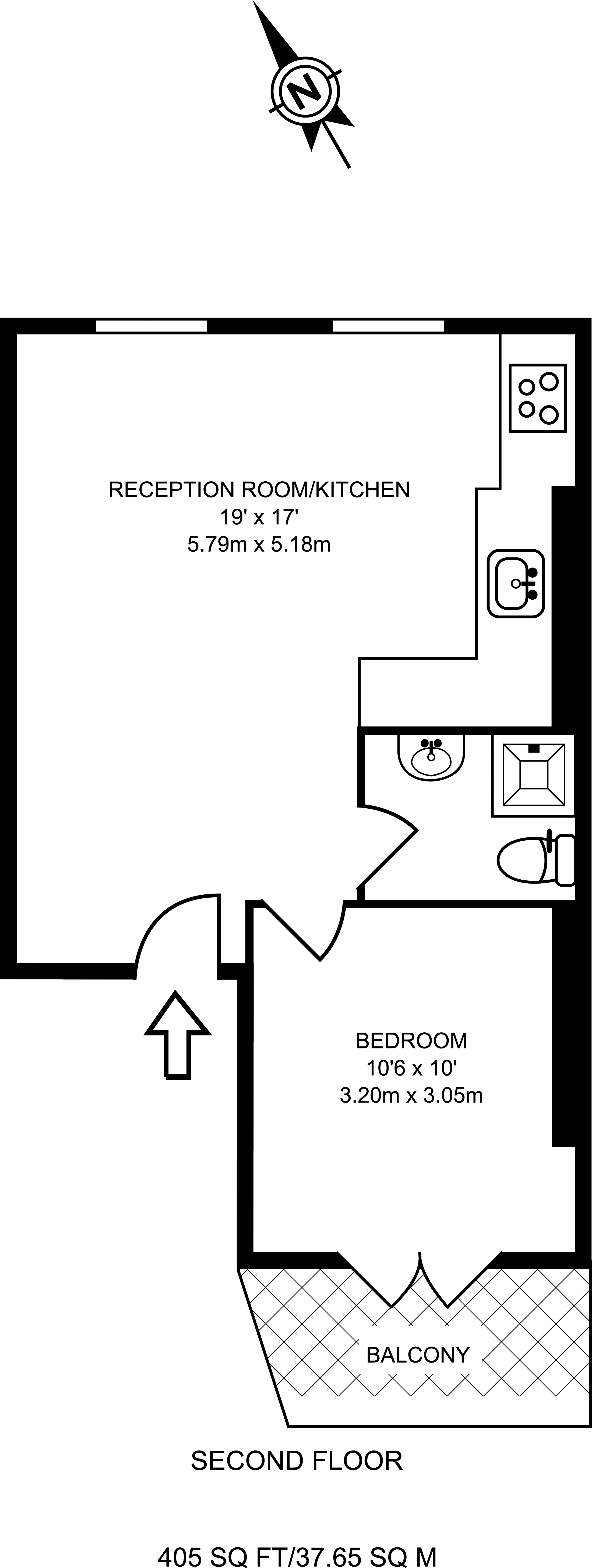 1 Bedrooms Flat to rent in Fulham Road, Fulham Broadway SW6