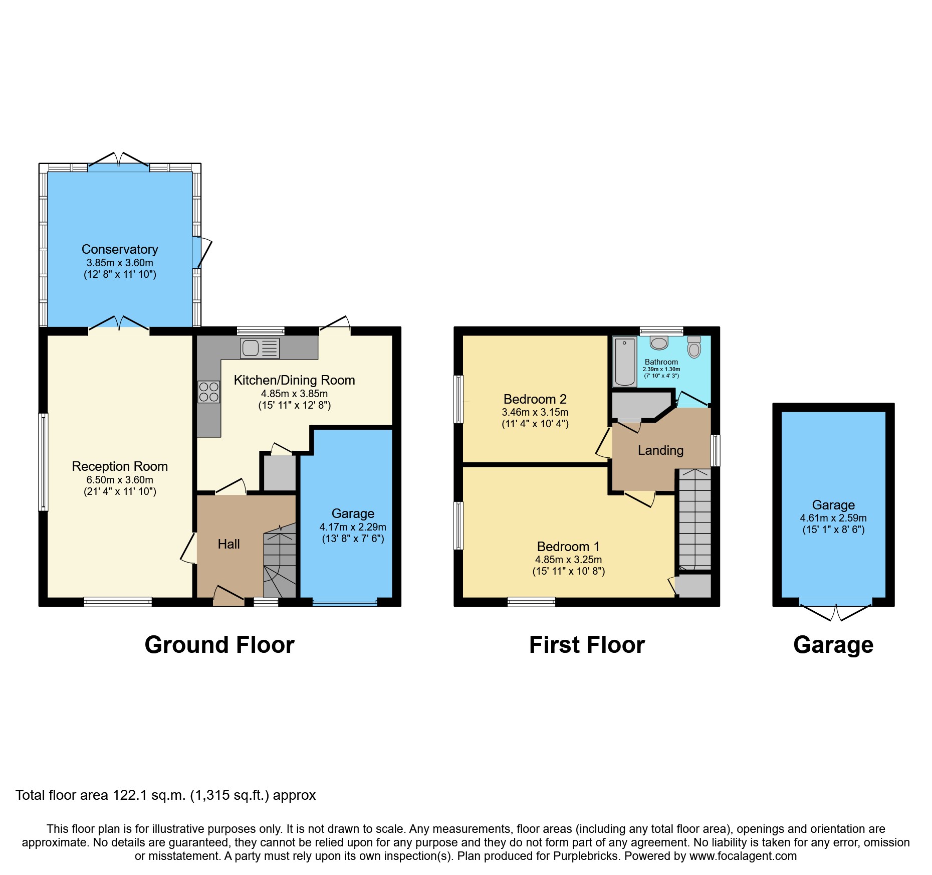 Lavender Cottage, Horseshoe Lane, Cranleigh floorplan