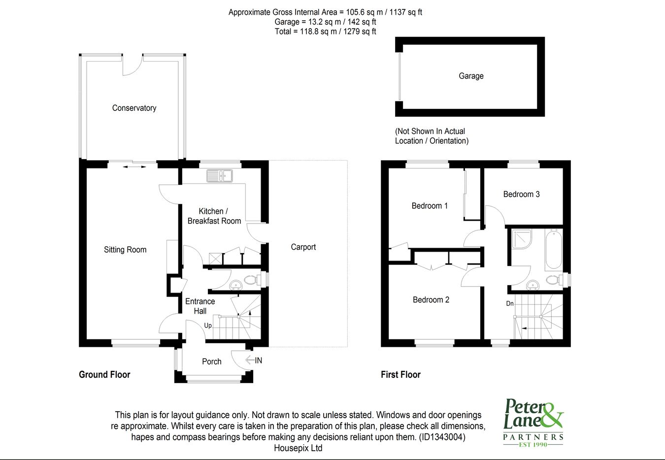 Granary Close, Huntingdon floorplan