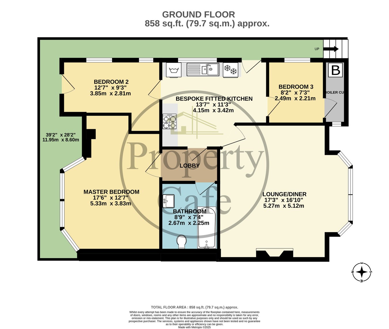 Flat 1, 33, Cantelupe Road, Bexhill-on-Sea floorplan