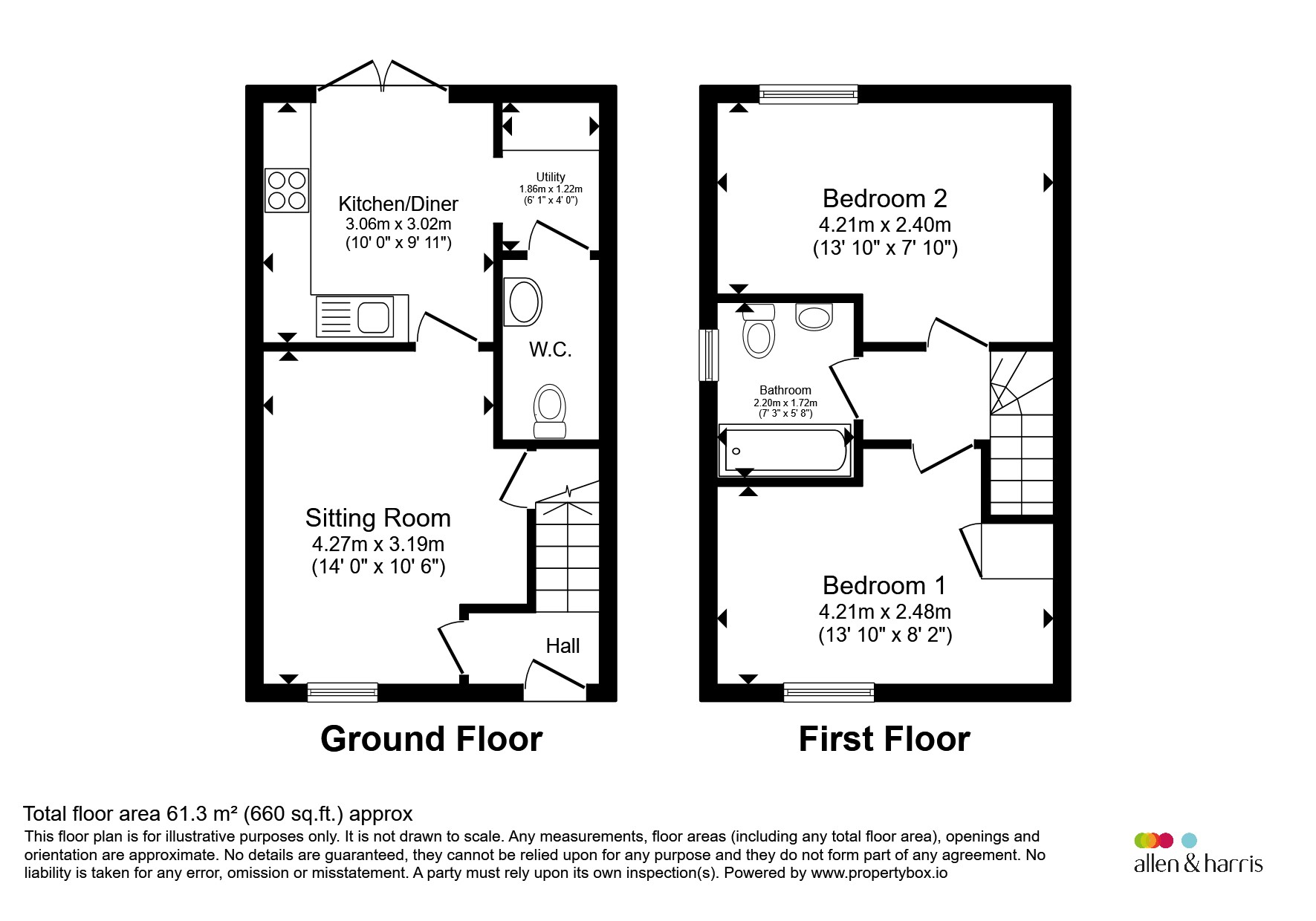 5, Price Close, Carterton floorplan