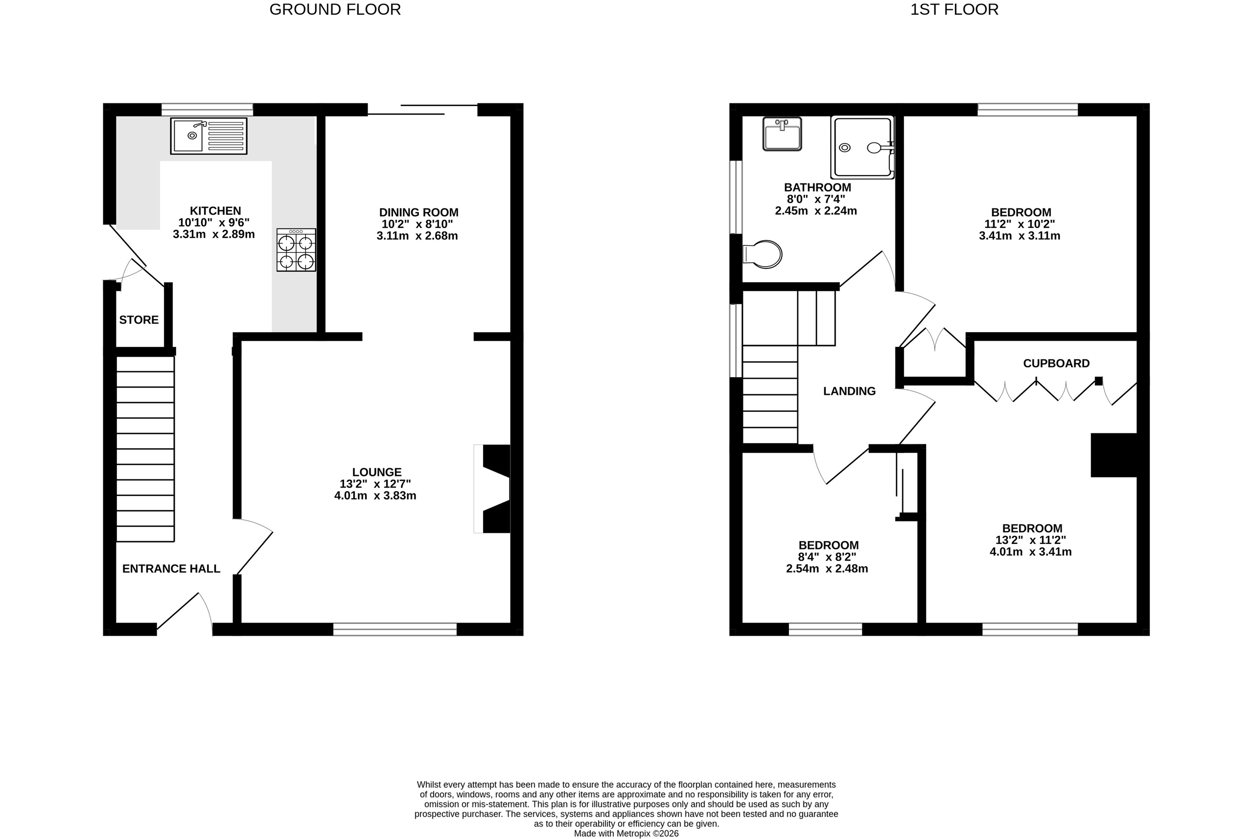 53 Atwood Drive, Bristol floorplan