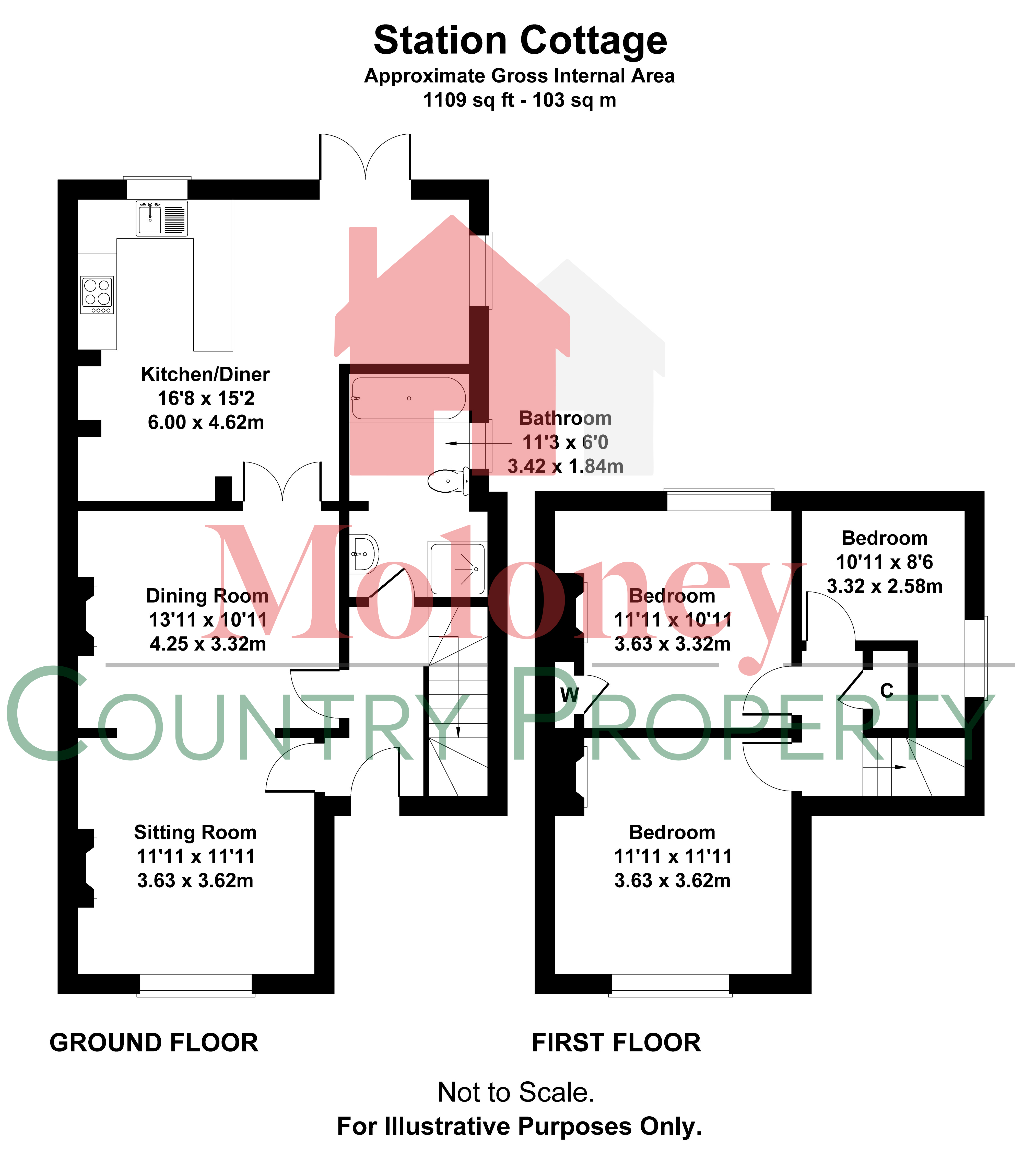 Station Cottage, Station Road, Rye floorplan