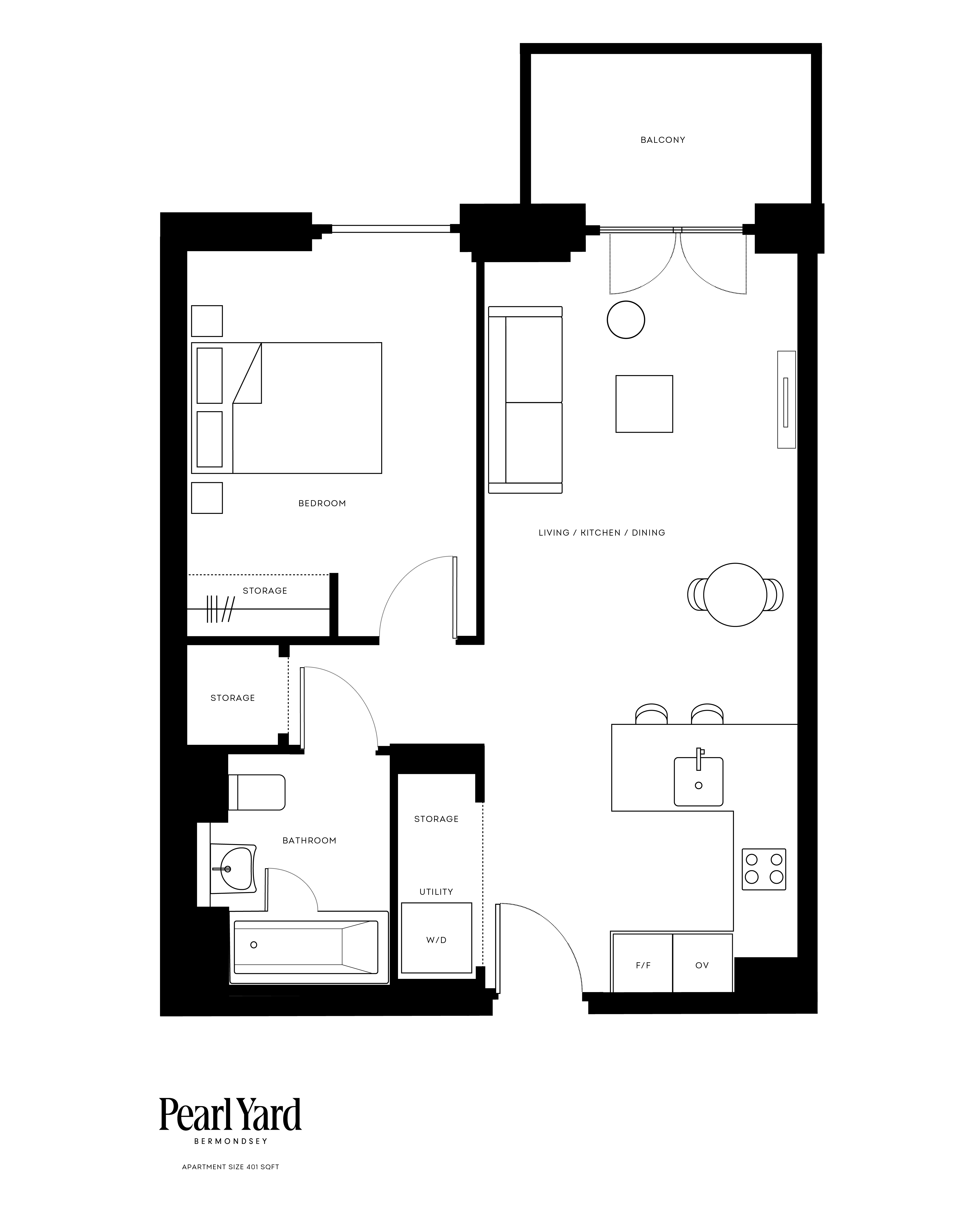 53, Pearl Yard, Biscuit Walk, Bermondsey floorplan