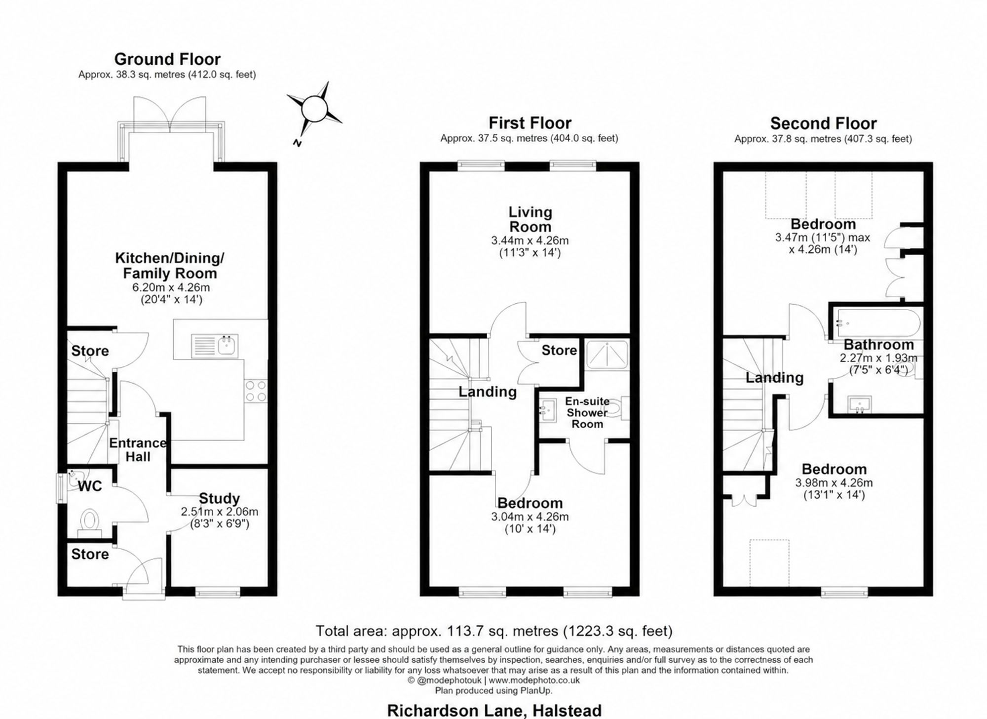 2 Richardson Lane, Halstead floorplan