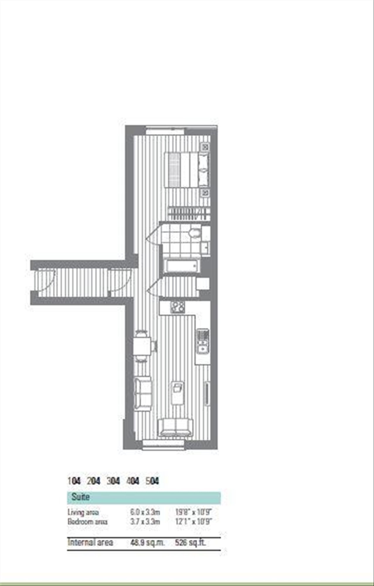 Flat 30 Elstree Apartments, 72, Grove Park, London floorplan