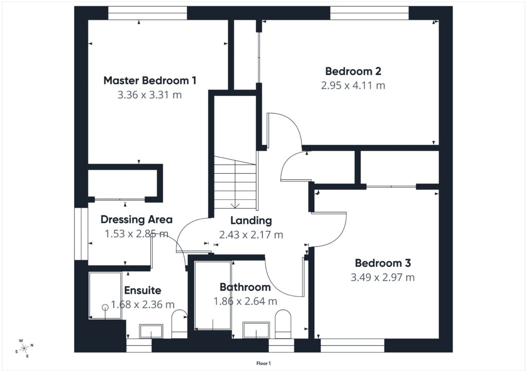 2, Sutherland's Rise, Barcaldine floorplan