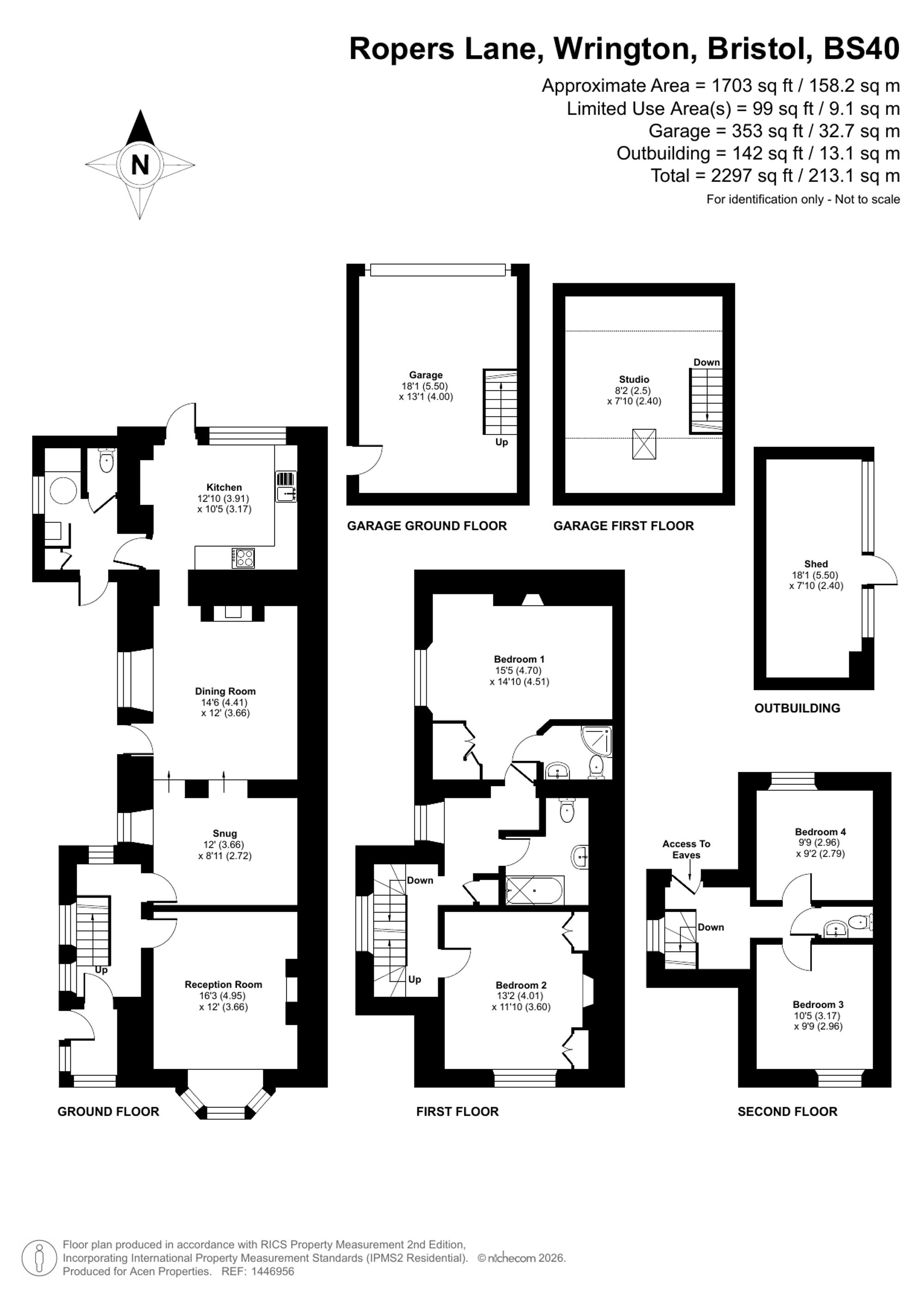 Mendip View West Ropers Lane, Bristol floorplan