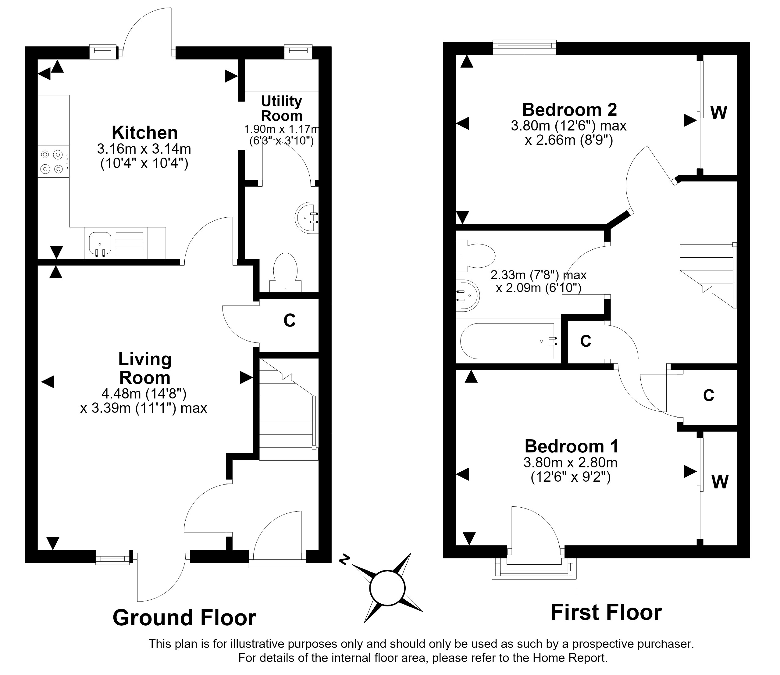 Weir Street, Sighthill, Edinburgh floorplan