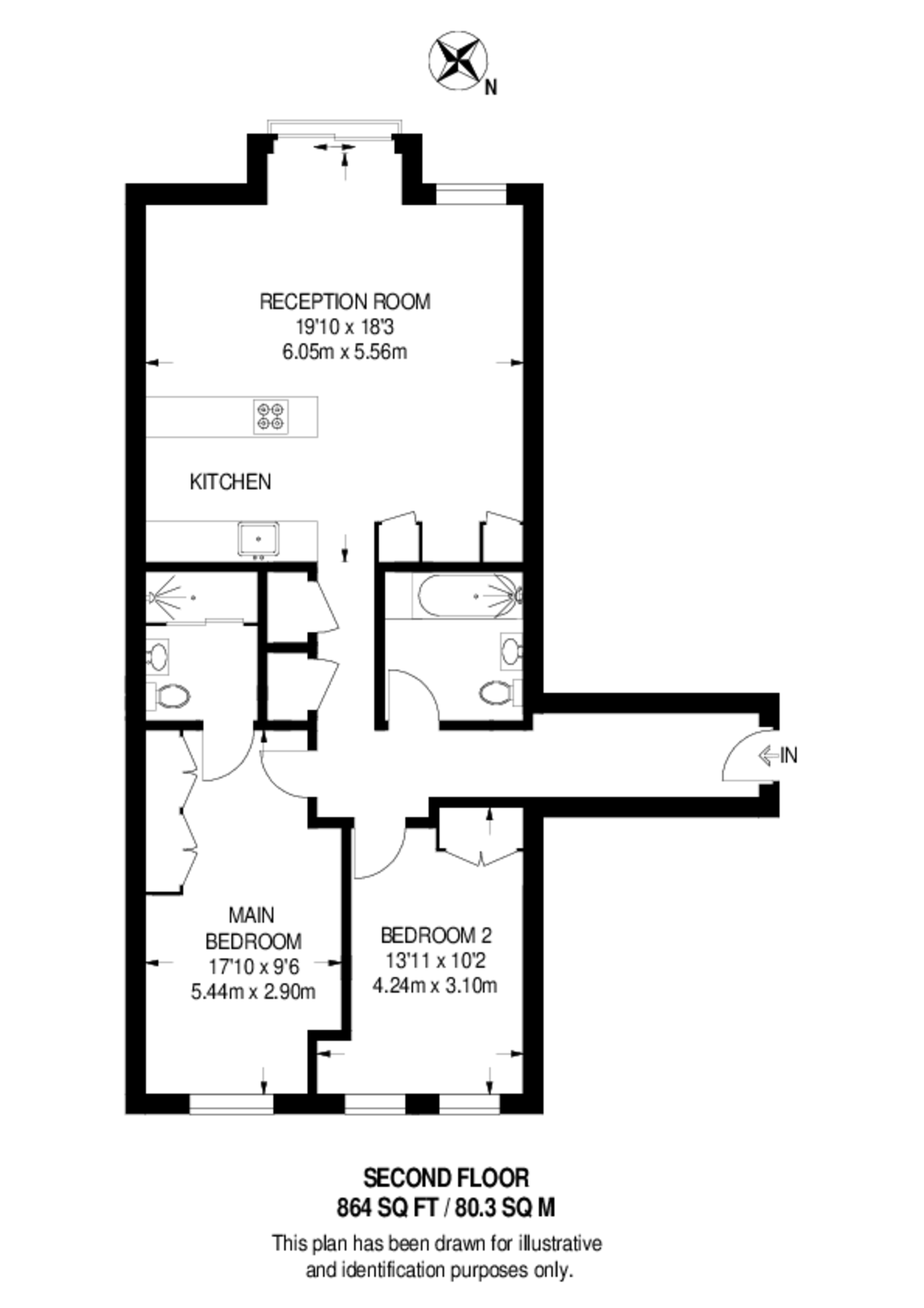 Gray's Inn Road, Bloomsbury floorplan