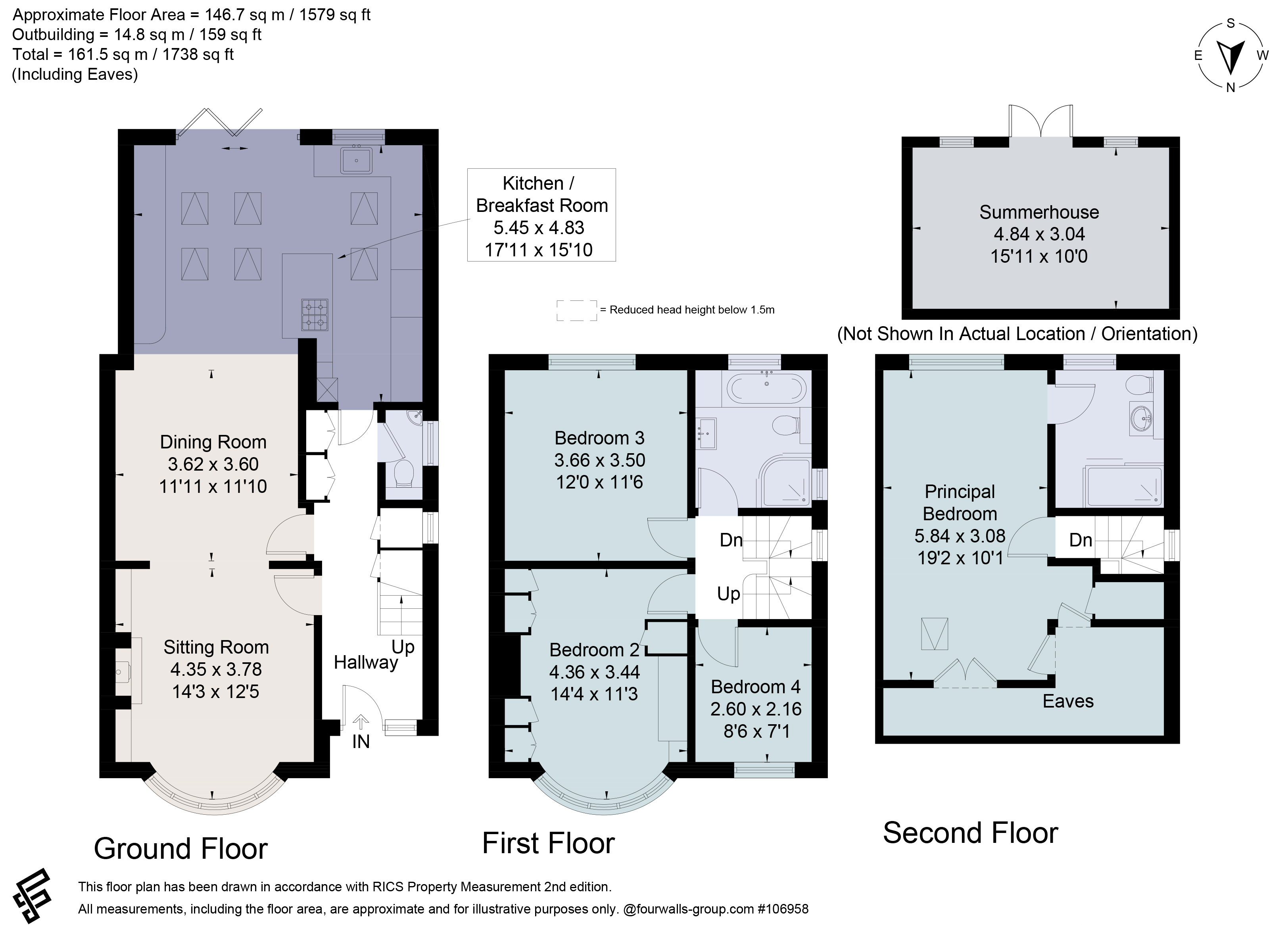 42, Dickinson Avenue, Rickmansworth floorplan