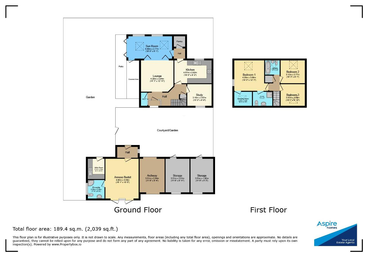 Barn Owl Lodge, Hannath Road, Wisbech floorplan