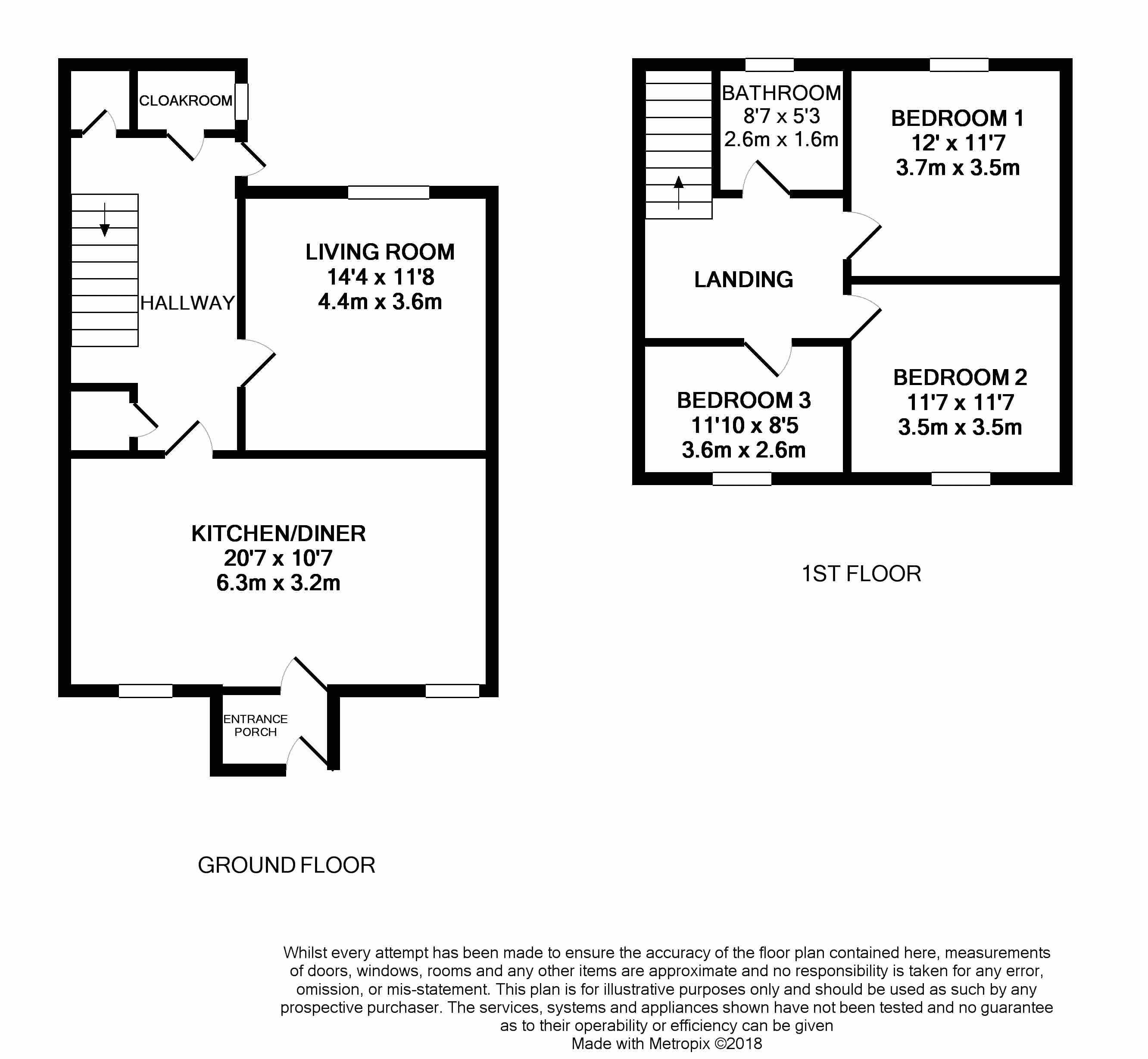 3 Bedrooms End terrace house for sale in Downland Drive, Crawley RH11