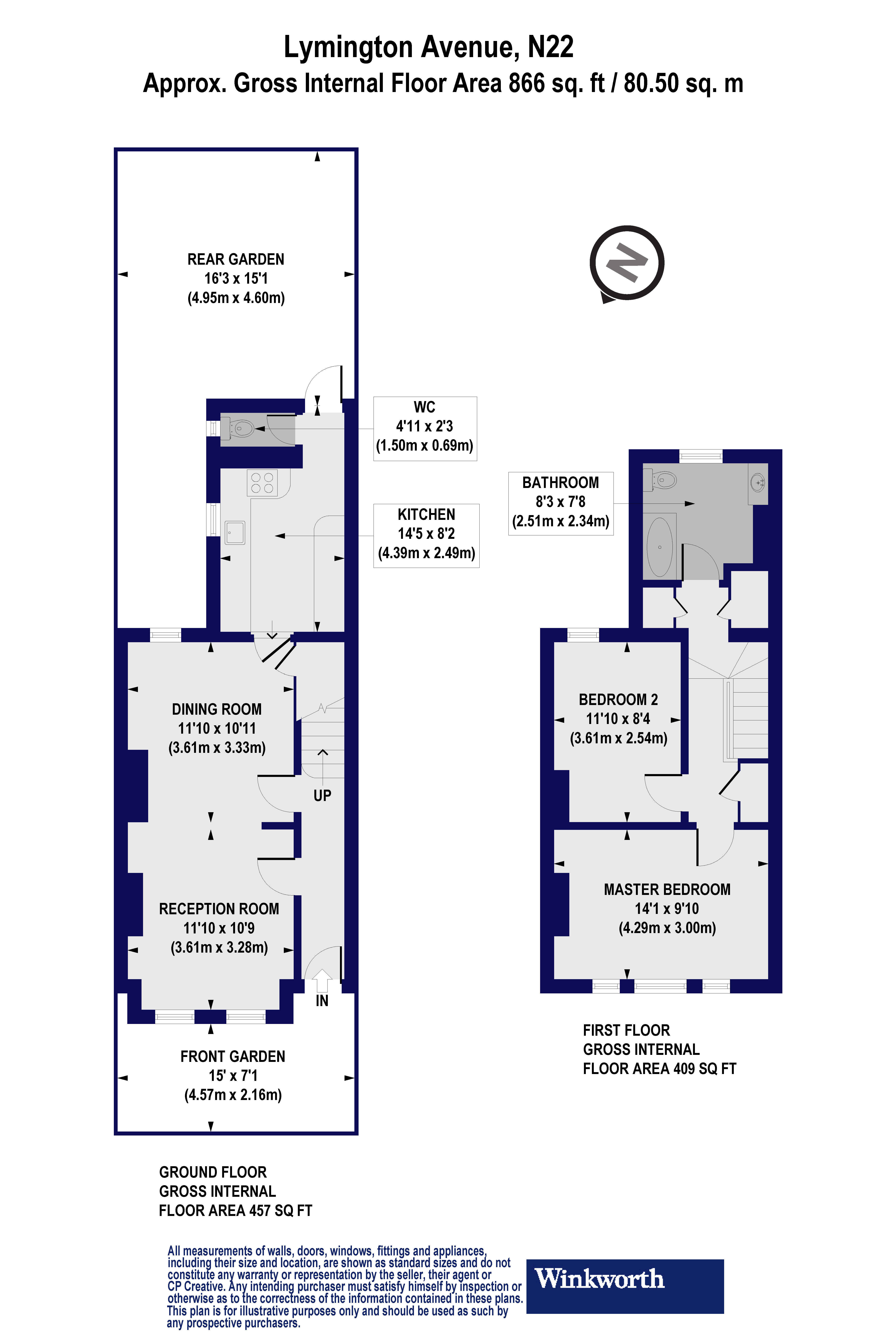 2 Bedrooms Terraced house for sale in Lymington Avenue, Noel Park N22