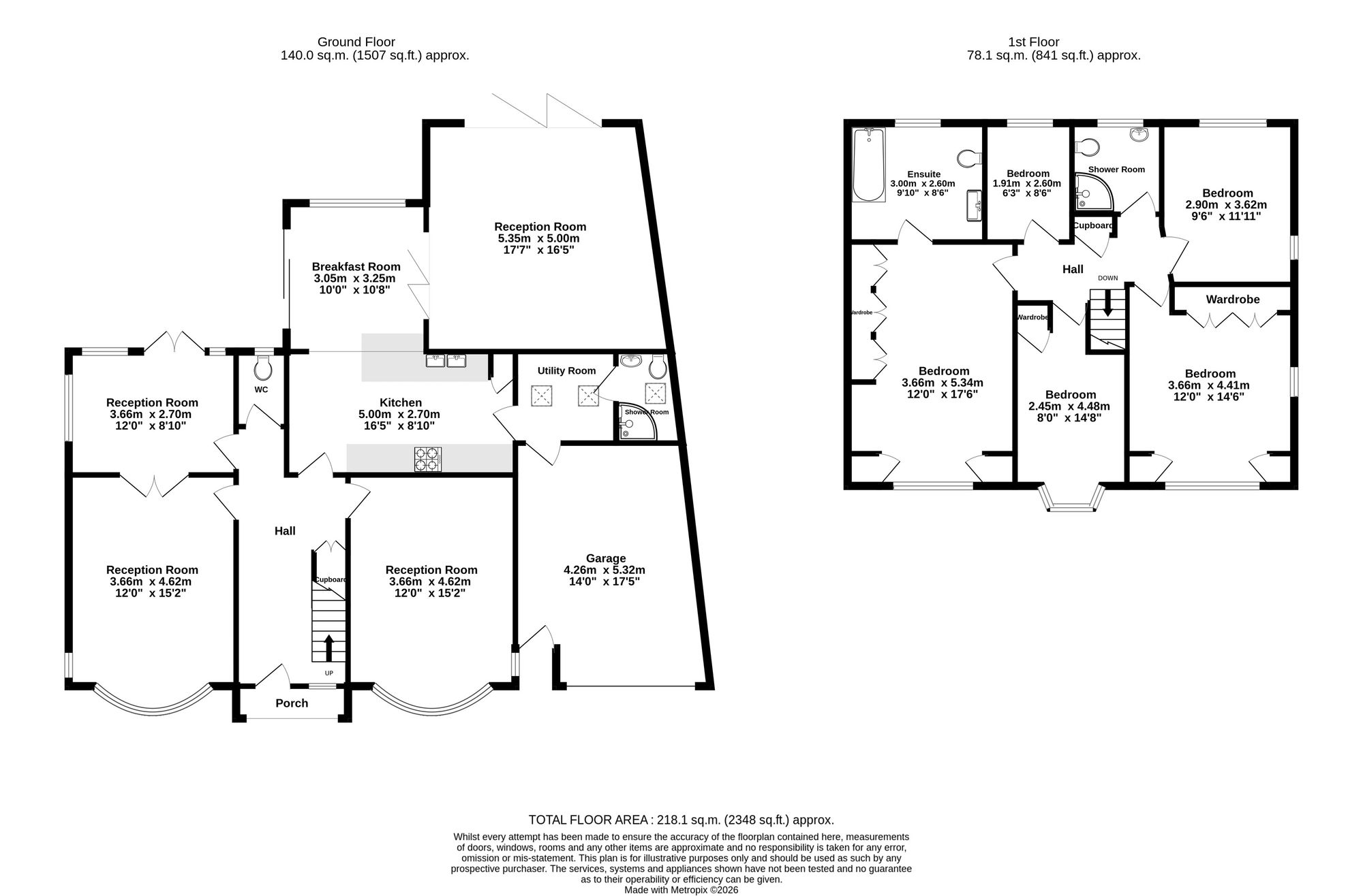 69 The Green, Epsom floorplan