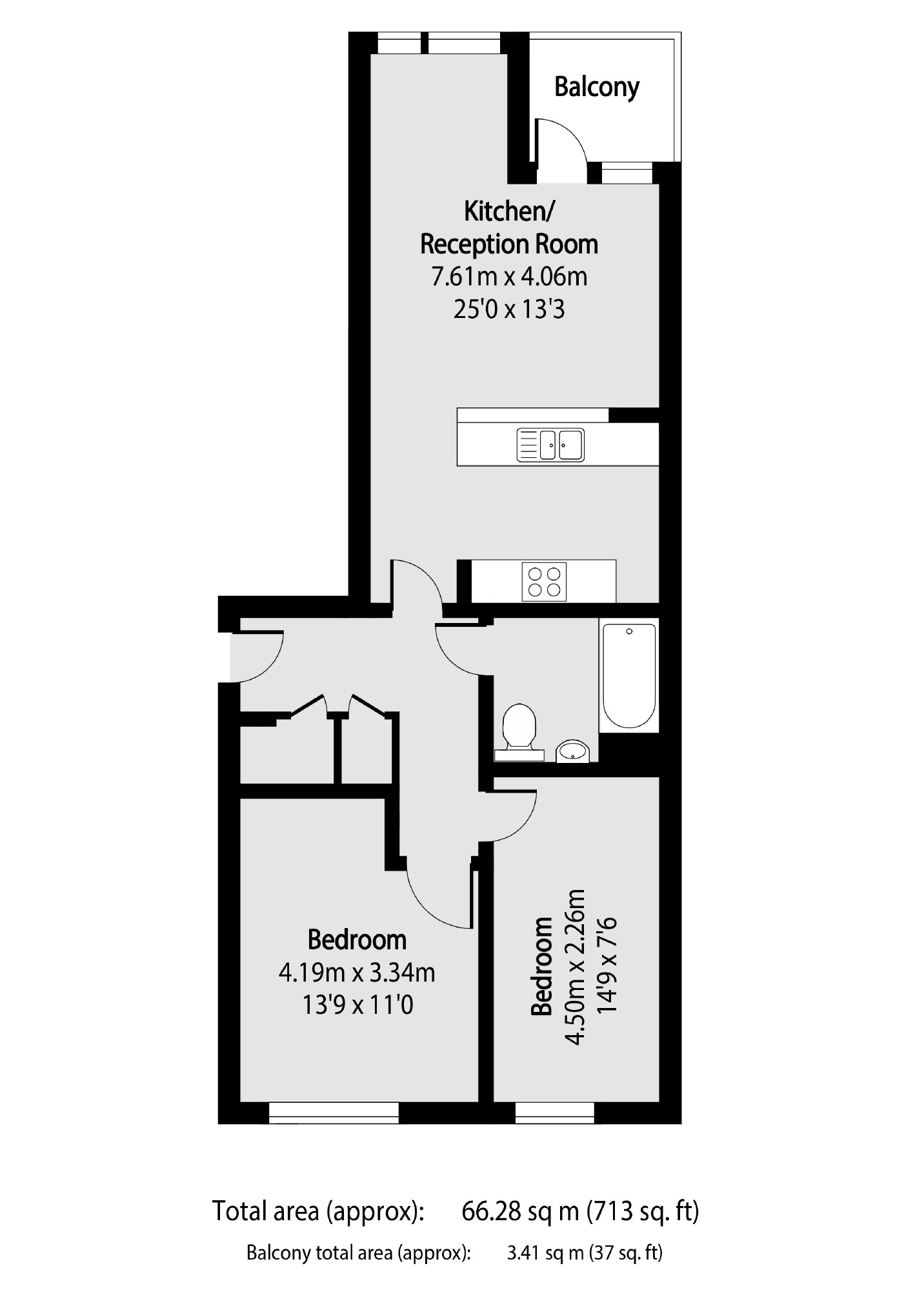 Umberston Street, London floorplan