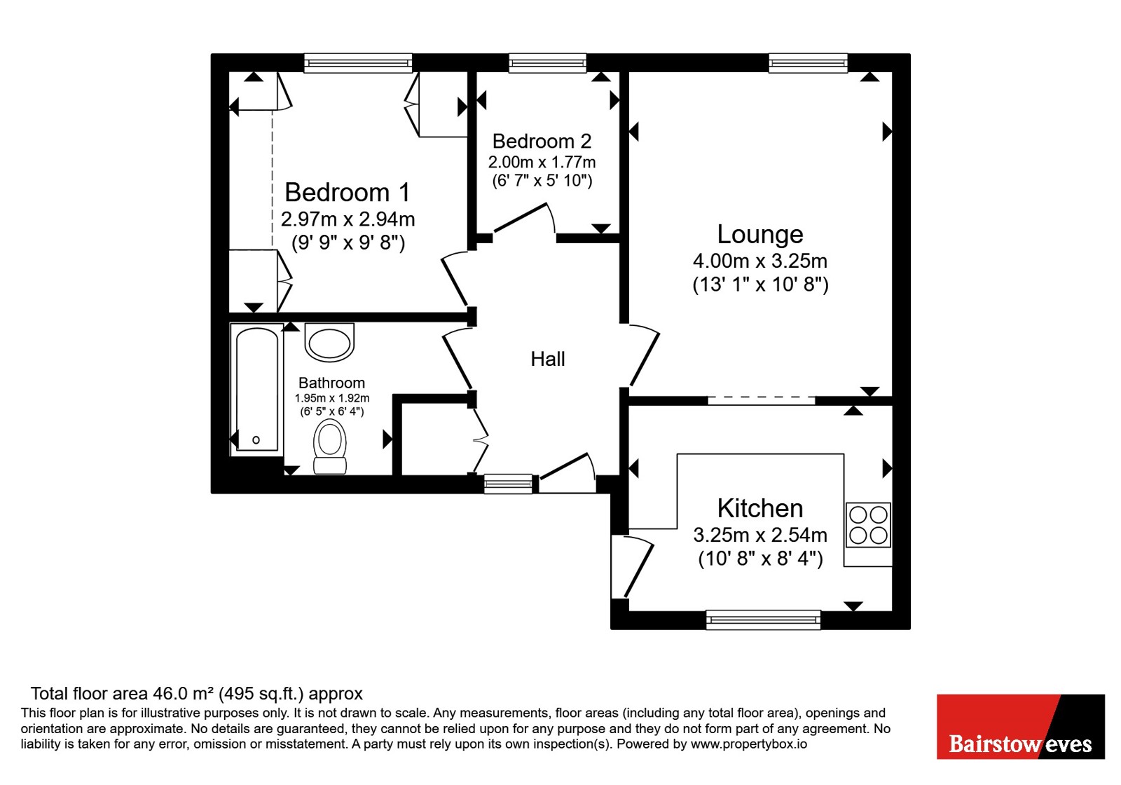 8, Castleton Close, Mansfield floorplan