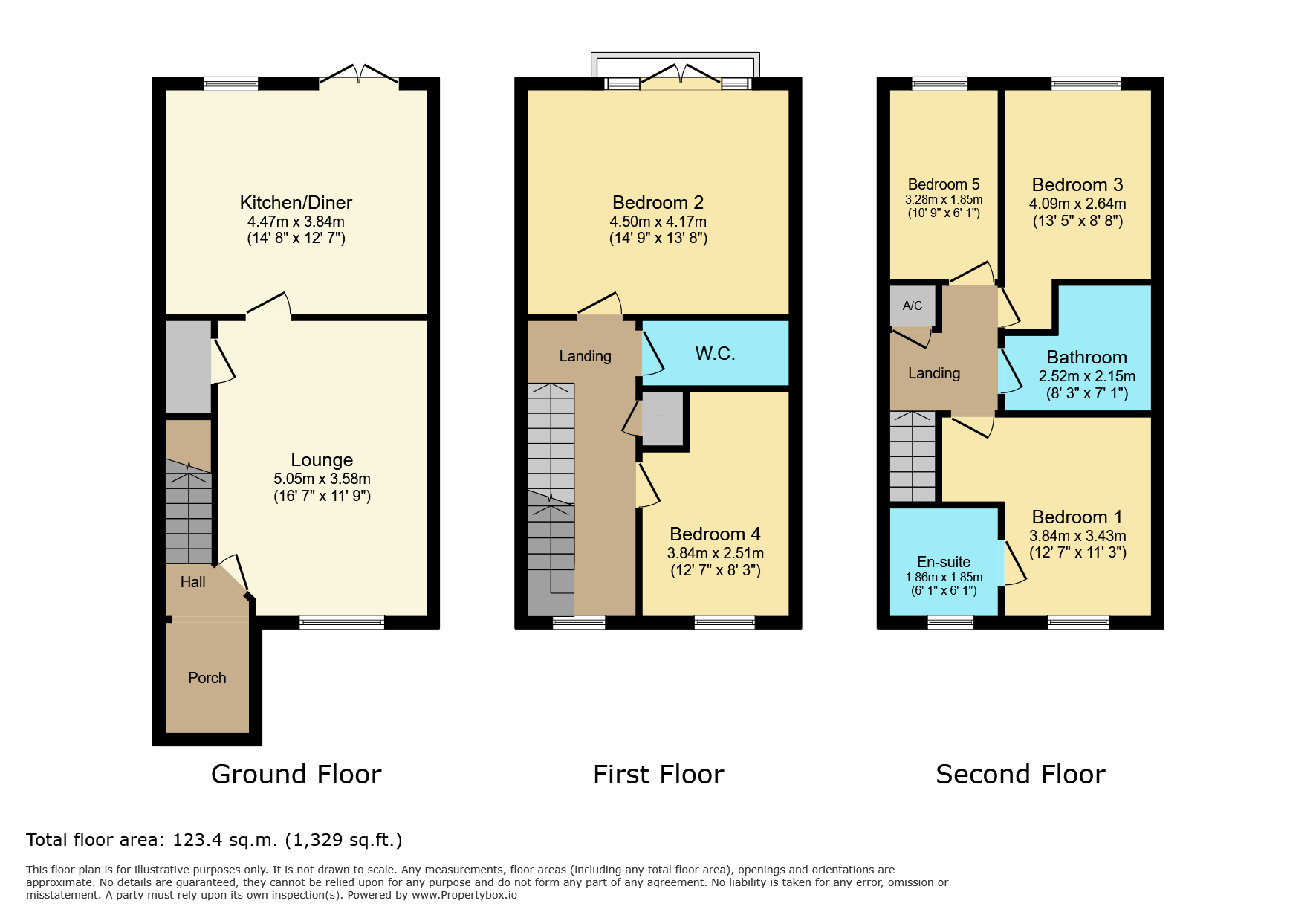 2 Stonelodge Road, Leicester floorplan