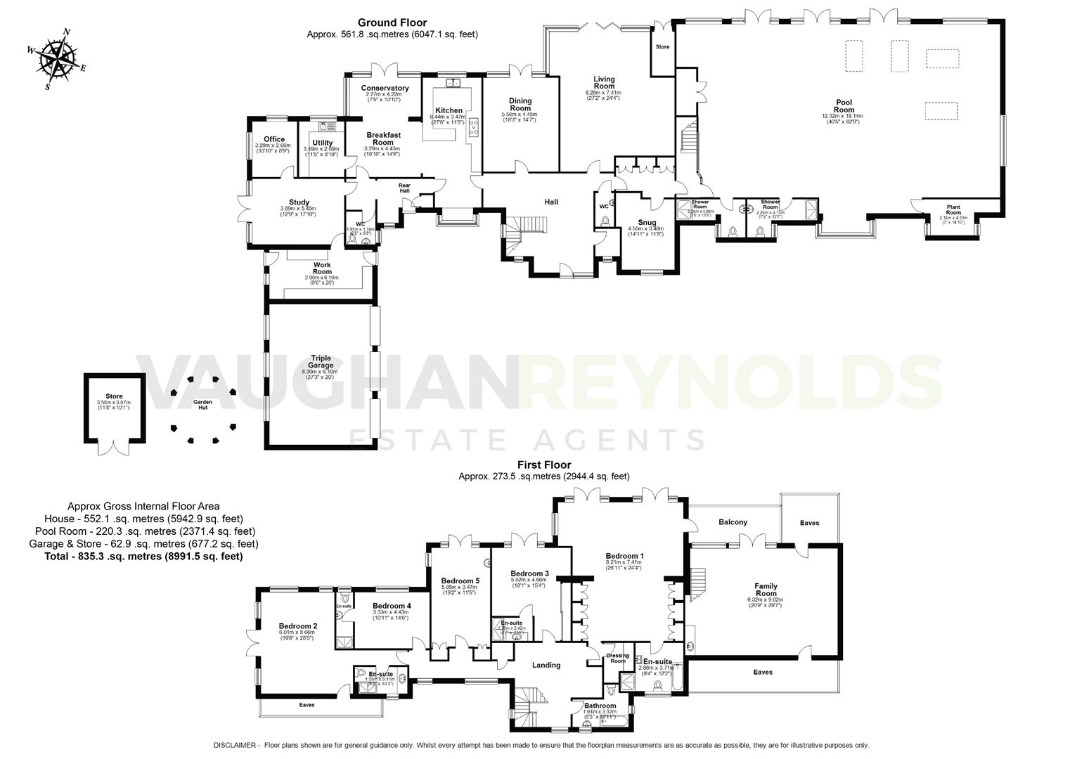 Claverdon Manor, Manor Lane, Warwick floorplan