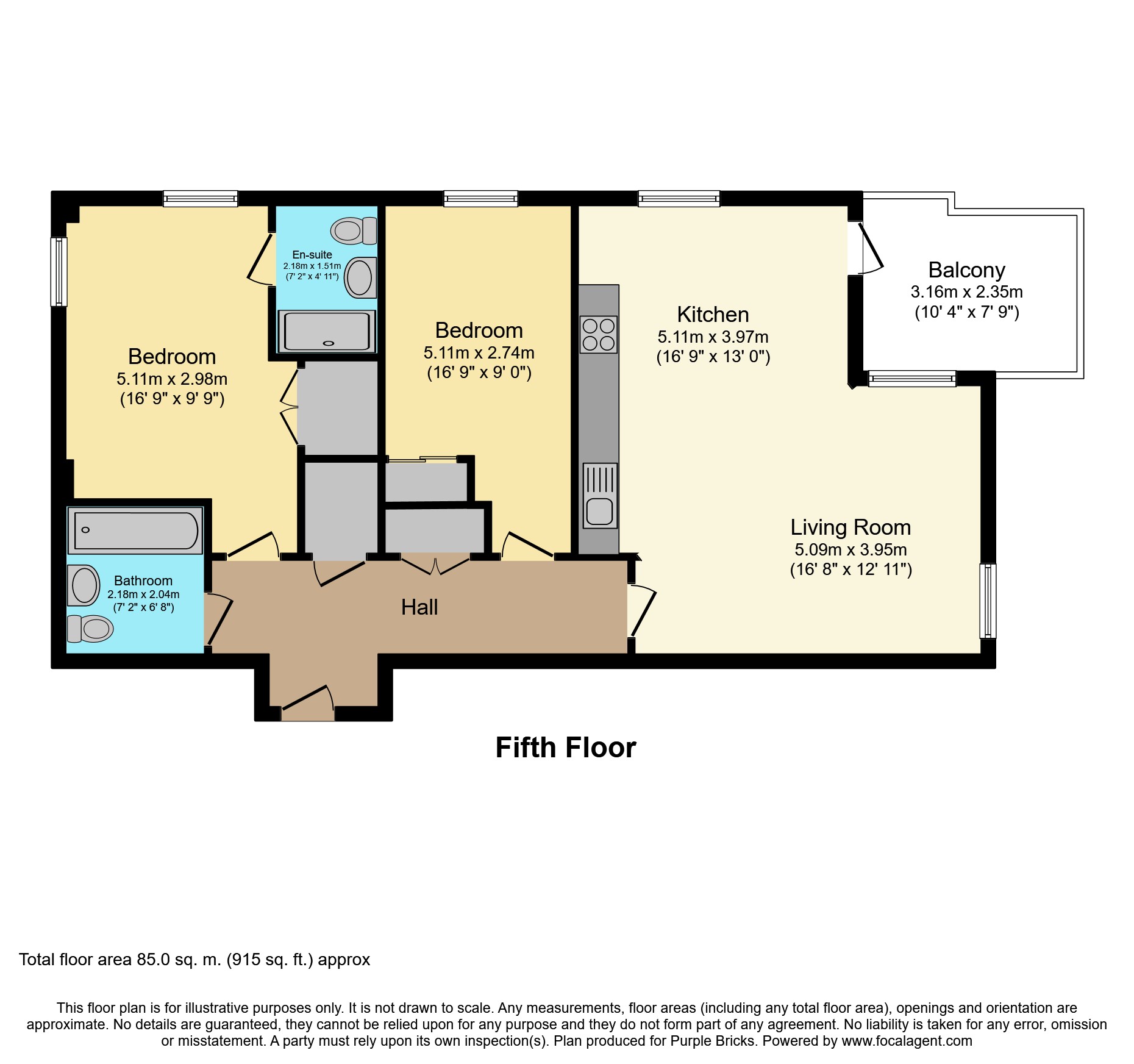 2 Bedrooms Flat for sale in Adenmore Road, London SE6
