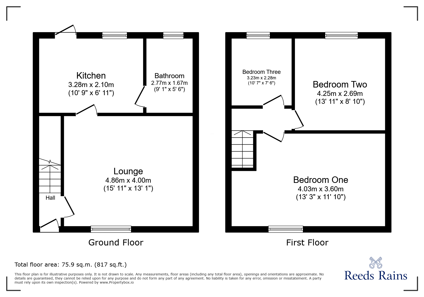 29, South Cross Street, Consett floorplan