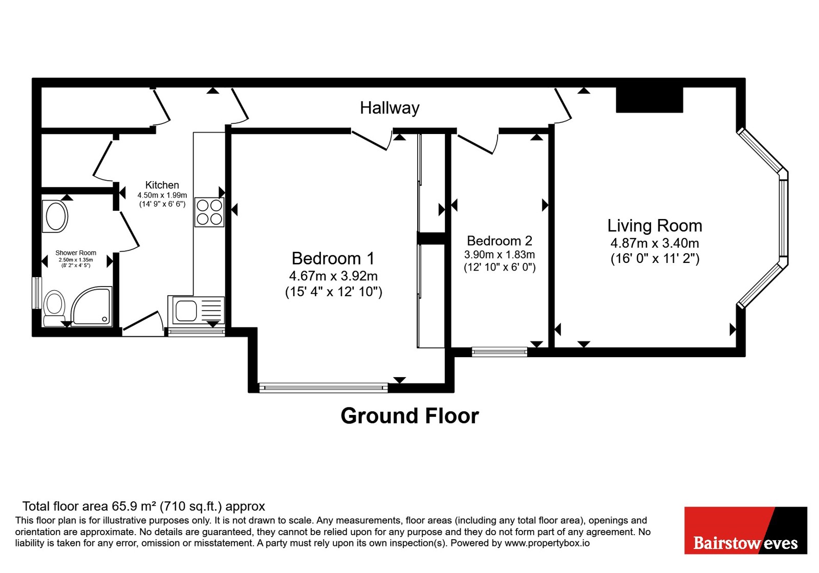 90, Mountnessing Road, Essex floorplan