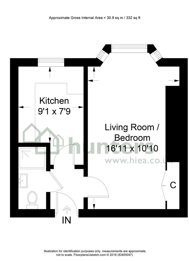 Flat 1, 21A,, Station Road, Burgess Hill floorplan