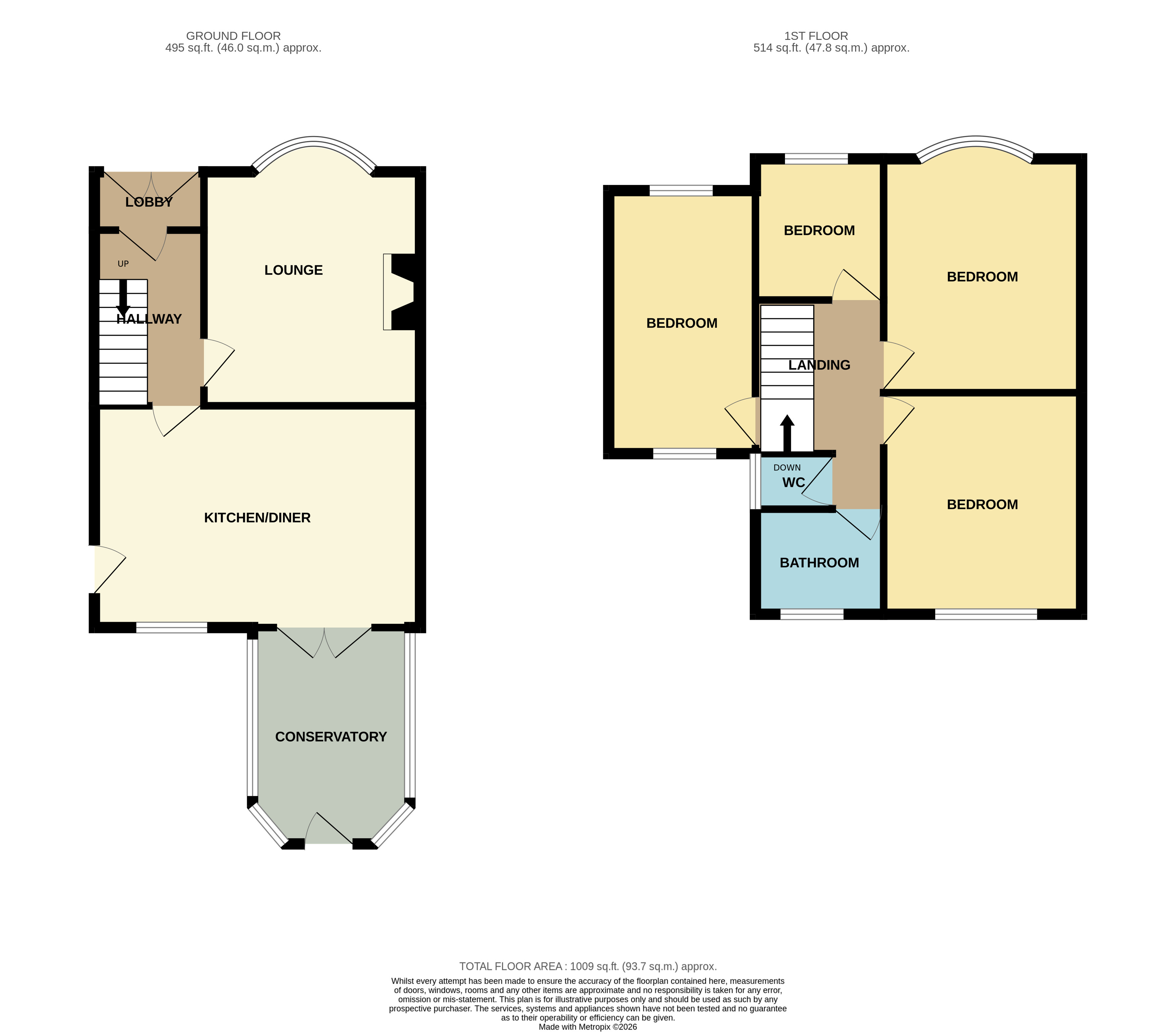 22, Red Scar Drive, Scarborough floorplan