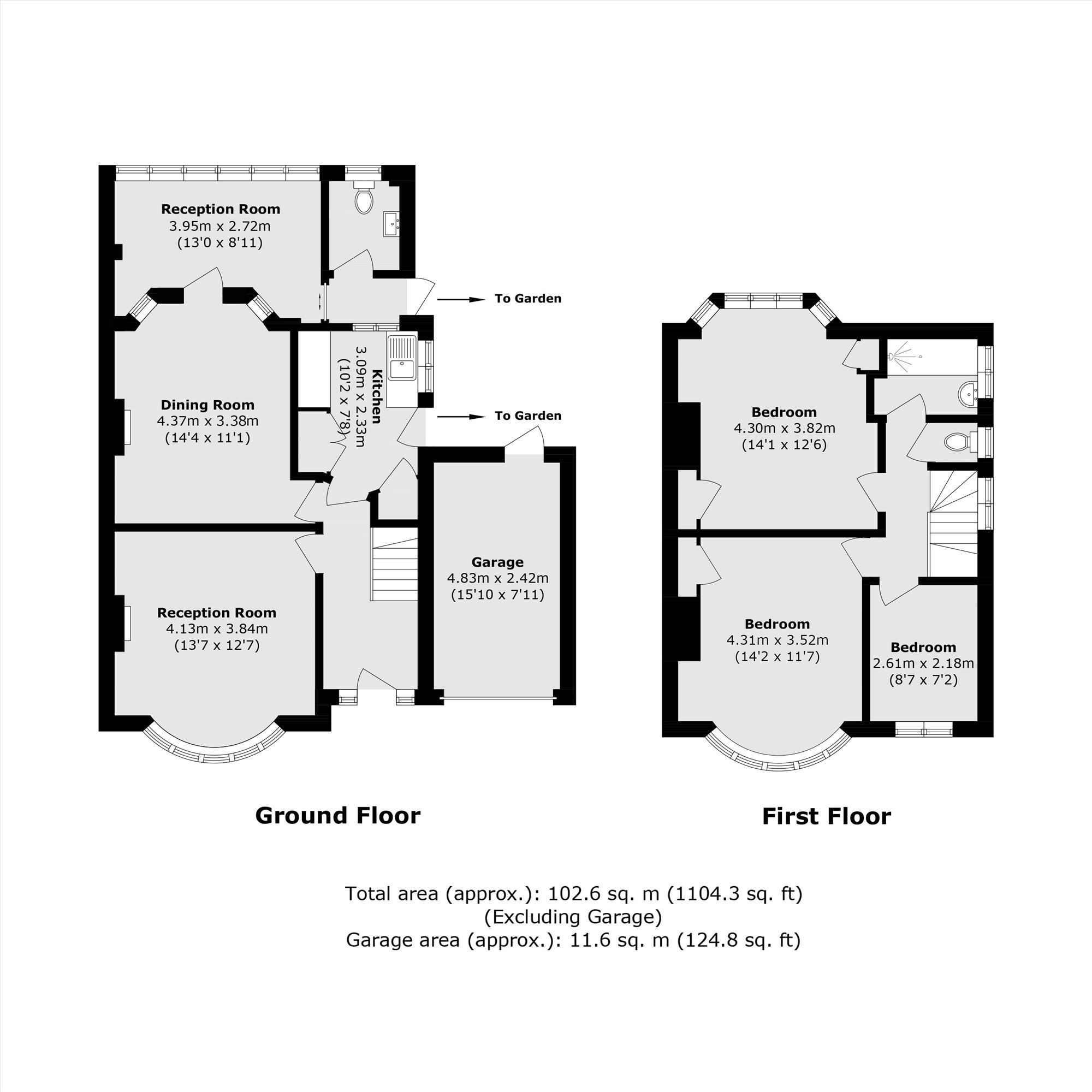 Greenfield Avenue, Surbiton floorplan