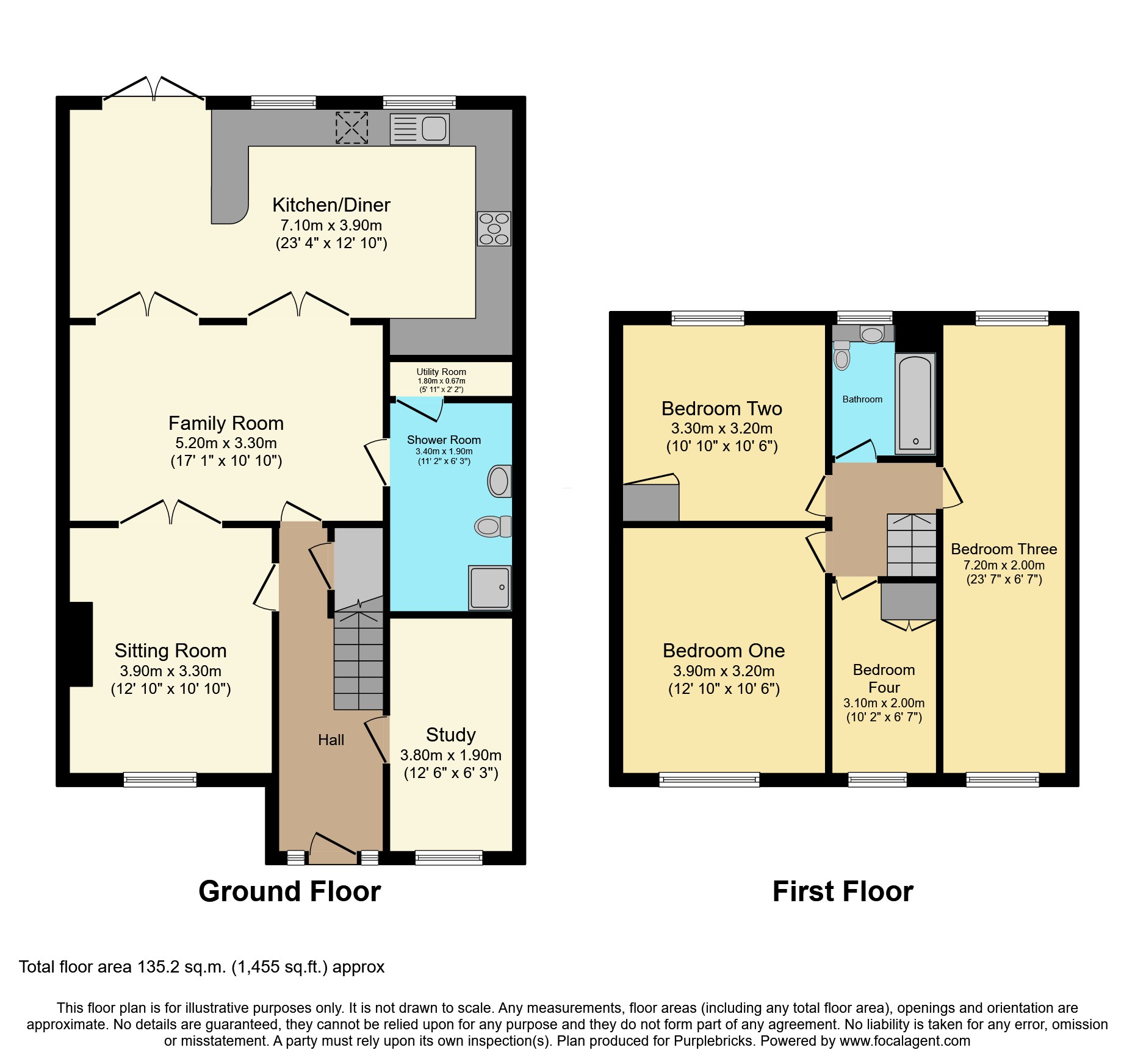 71, Kingscote Road West, Cheltenham floorplan