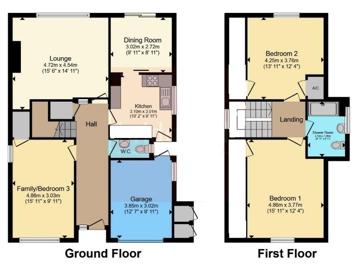 82 Sandbach Road North Alsager, Stoke-On-Trent floorplan
