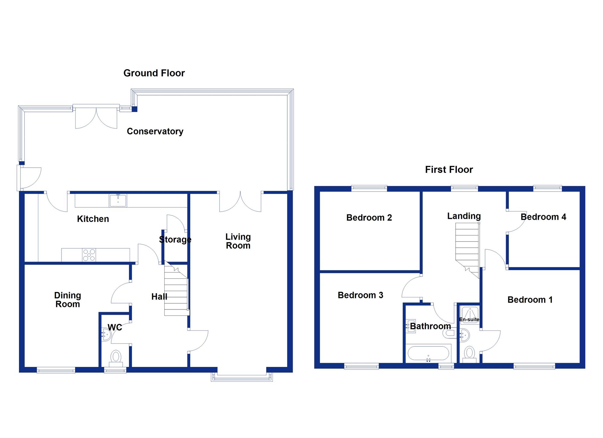 17 Hillside Drive, Rossendale floorplan