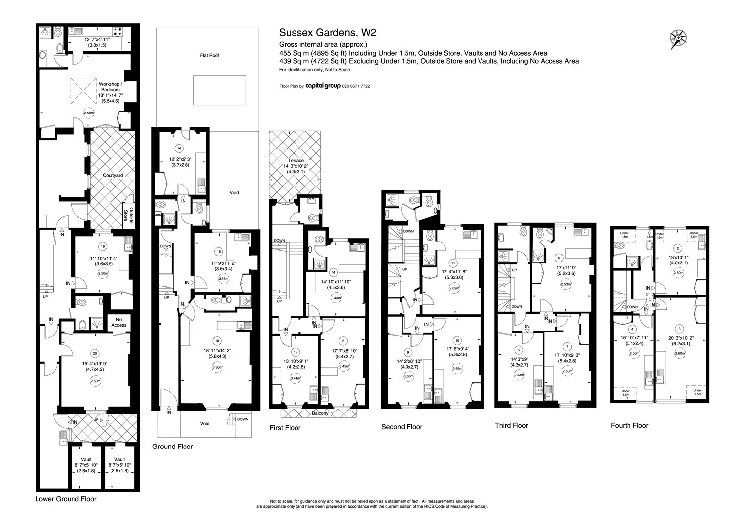 16 Bedrooms  for sale in Licensed Hmo Building, 145 Sussex Gardens, London W2